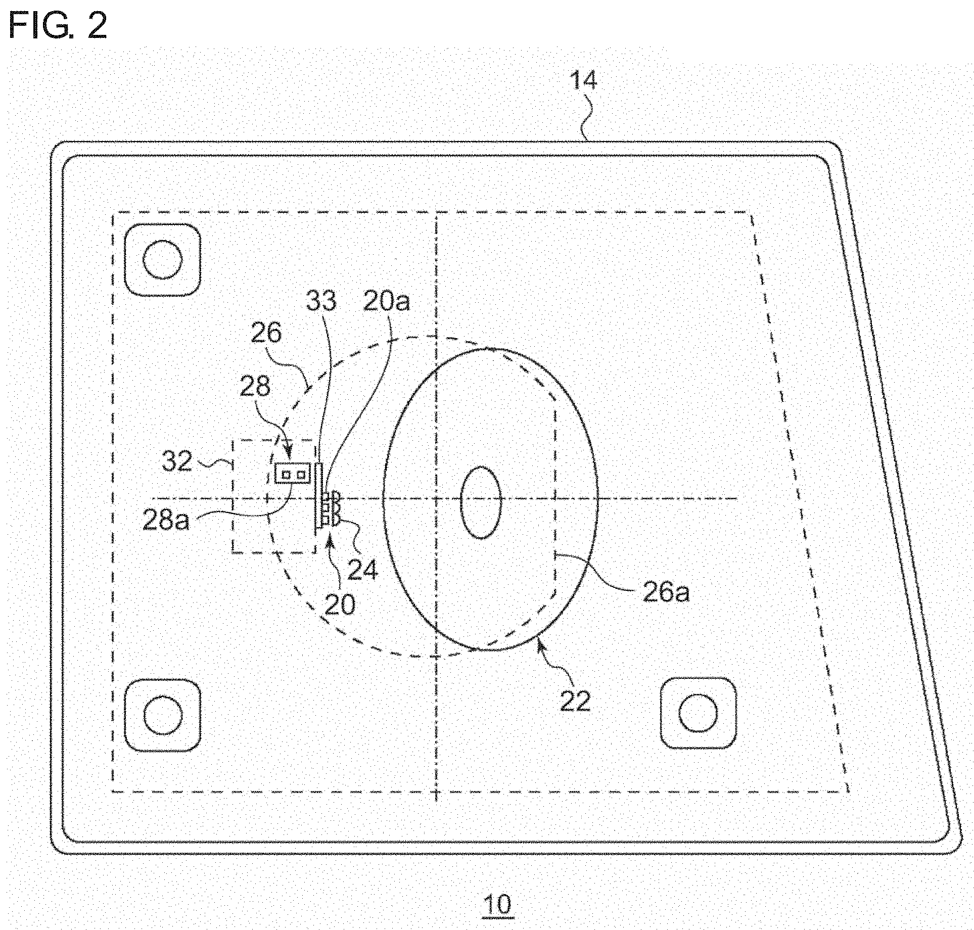 Patent US11774067 Figure 2 – Lens and lamp