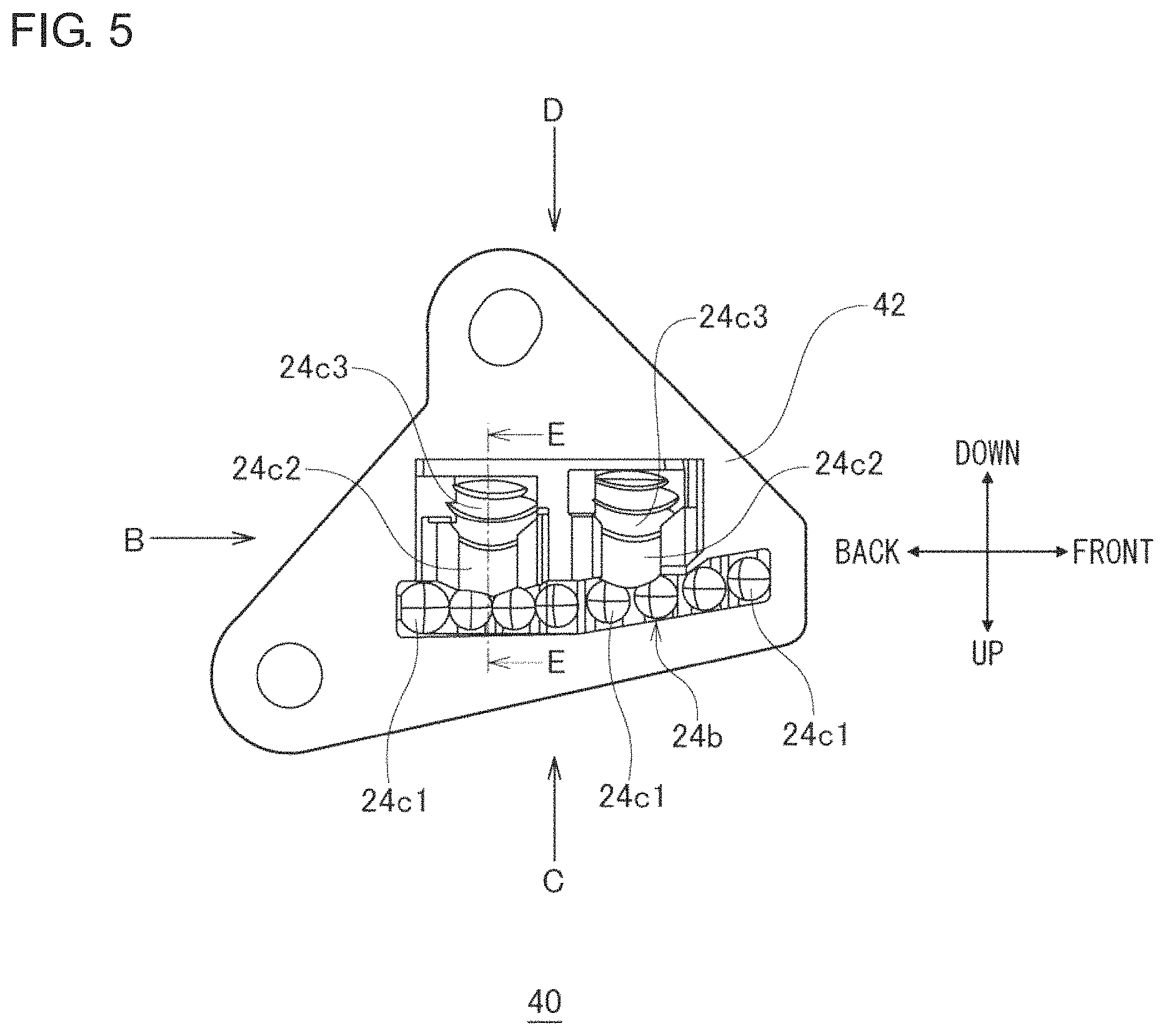 Patent US11774067 Figure 5 – Lens and lamp
