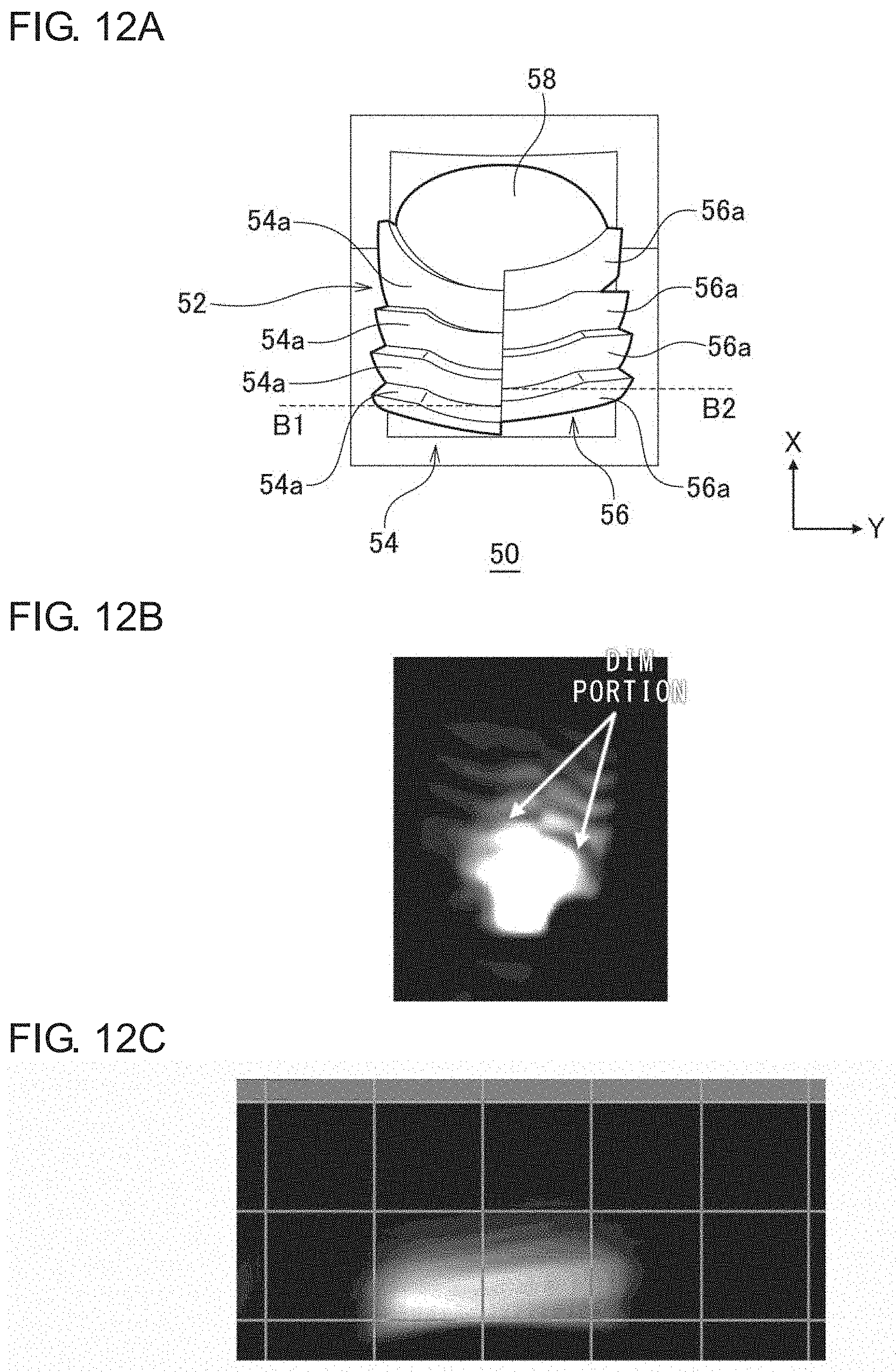 Patent US11774067 Figure 12 – Lens and lamp