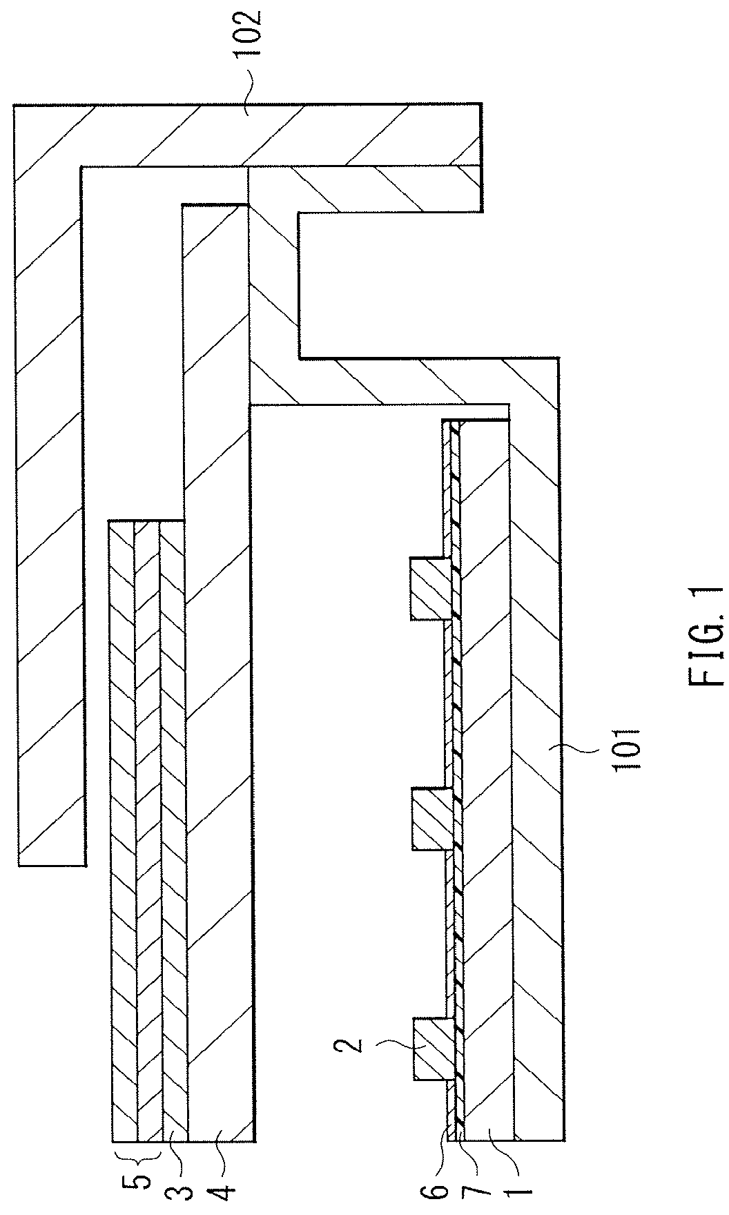 Patent US11774068 Figure 1 – Light source device and display unit
