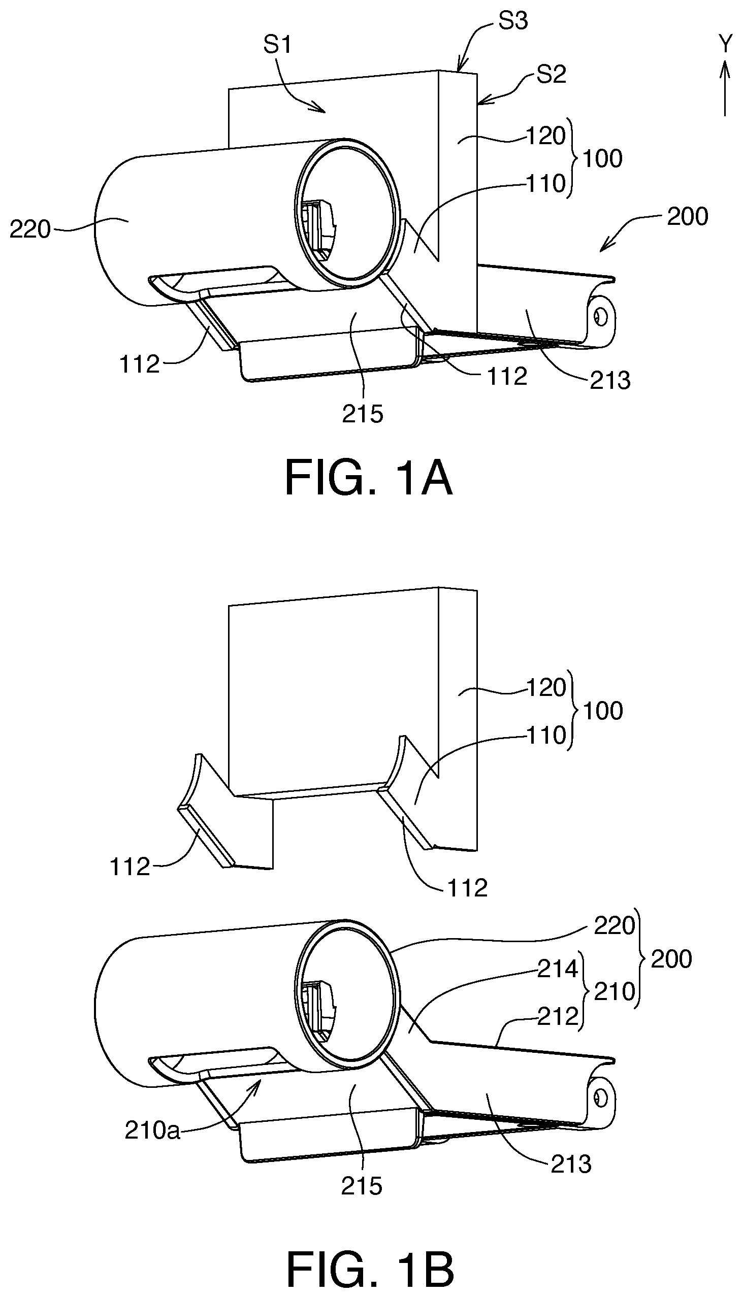 Patent US11774072 Figure 1 – Fixing frame and auxiliary device using the same