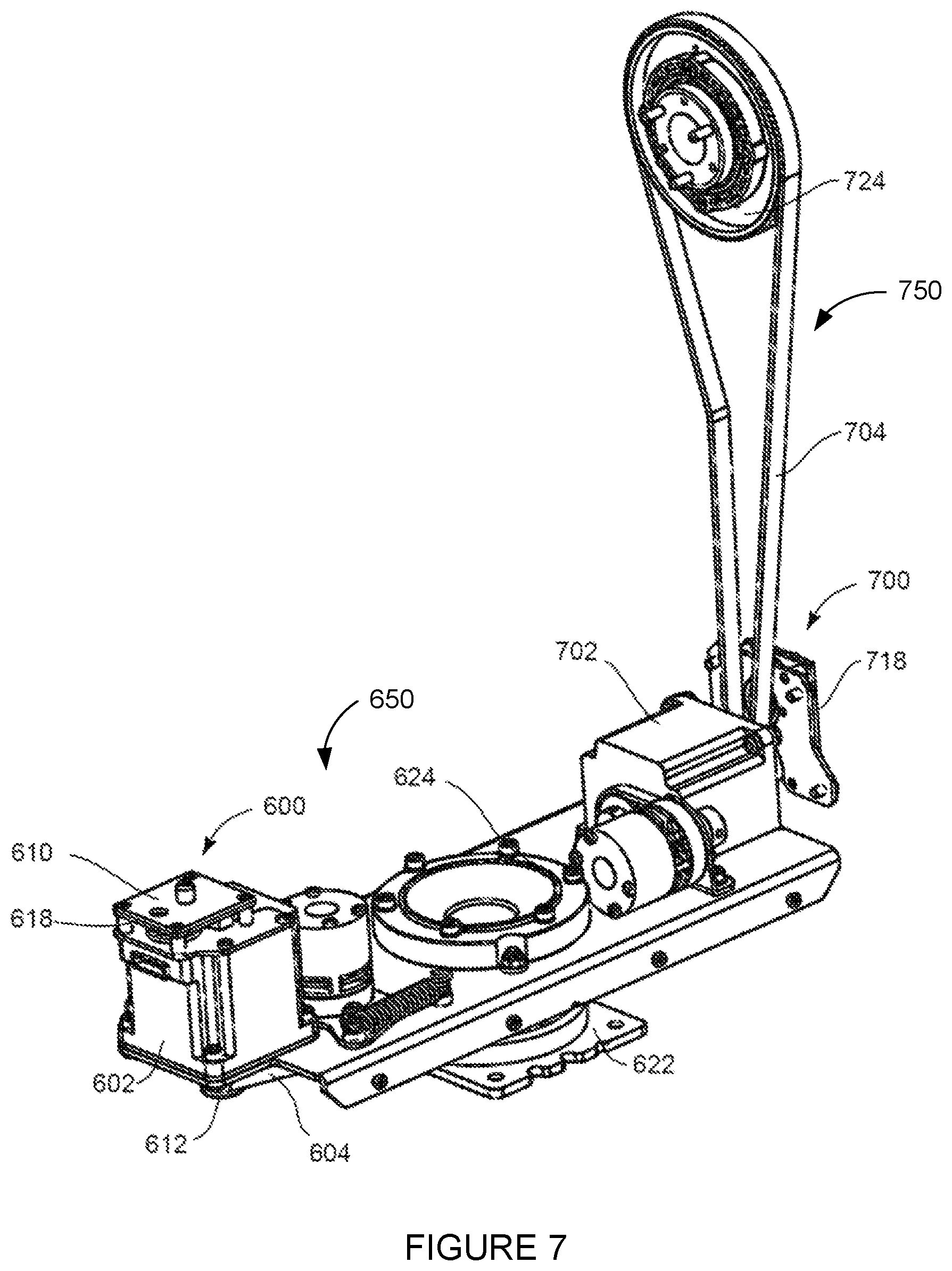 Patent US11774075 Figure 7 – Absolute position sensing system for stepper motor mechanism
