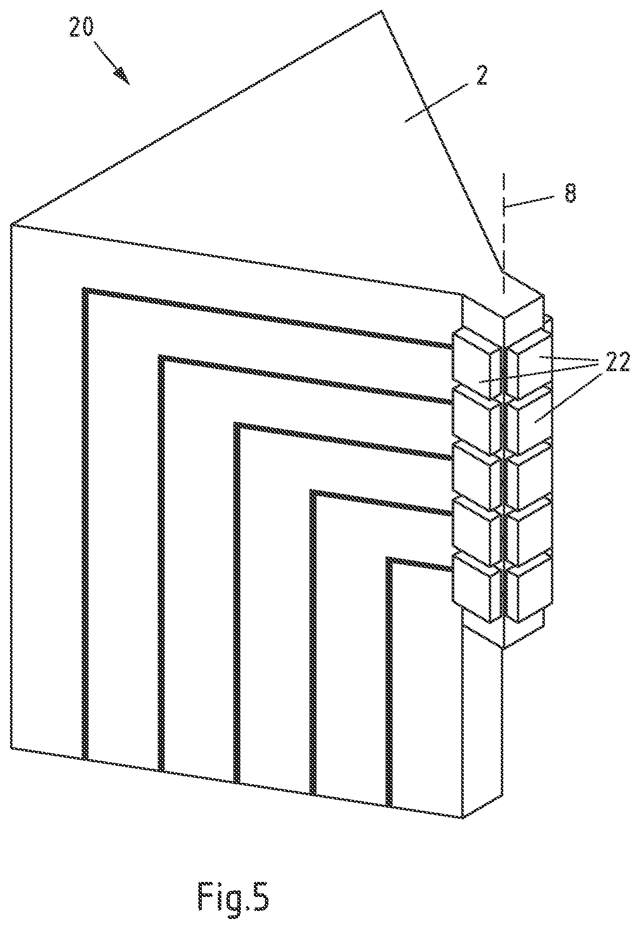 Patent US11774080 Figure 3 – Support for light-emitting elements and lighting device