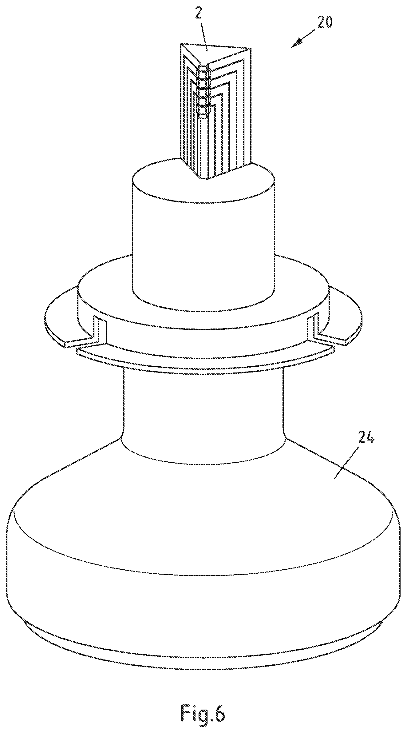 Patent US11774080 Figure 4 – Support for light-emitting elements and lighting device