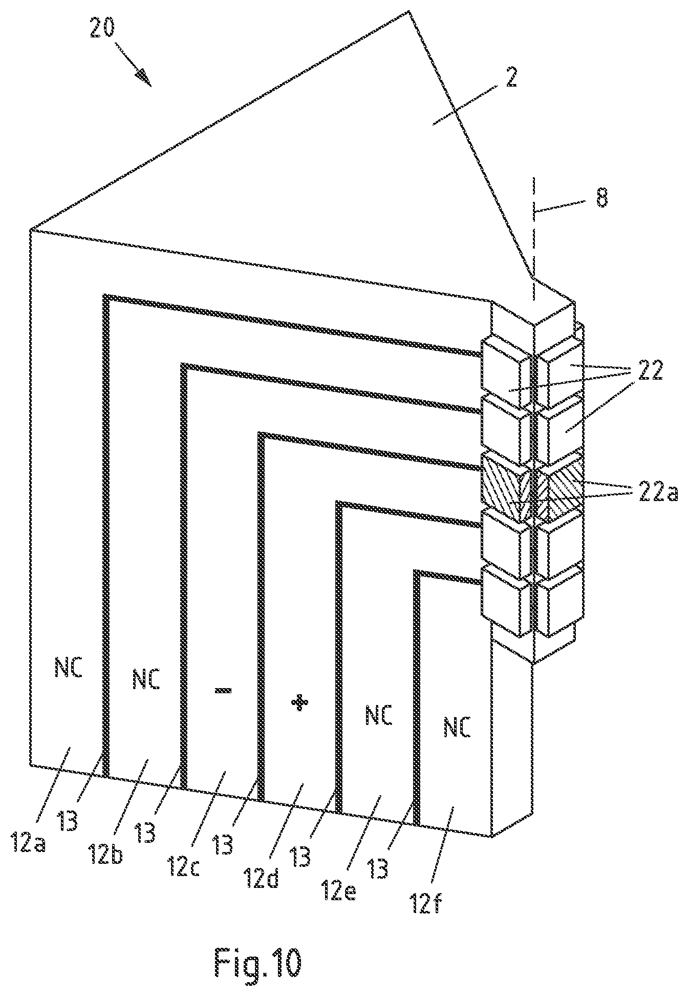 Patent US11774080 Figure 8 – Support for light-emitting elements and lighting device