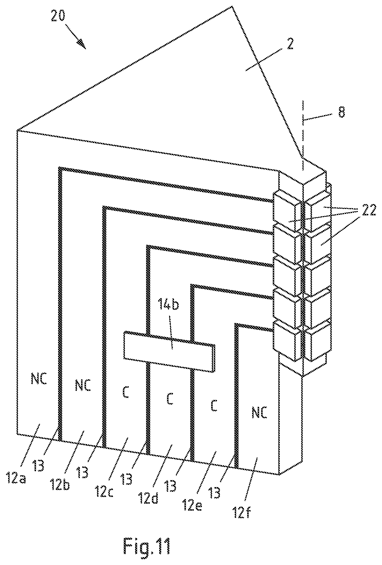 Patent US11774080 Figure 9 – Support for light-emitting elements and lighting device