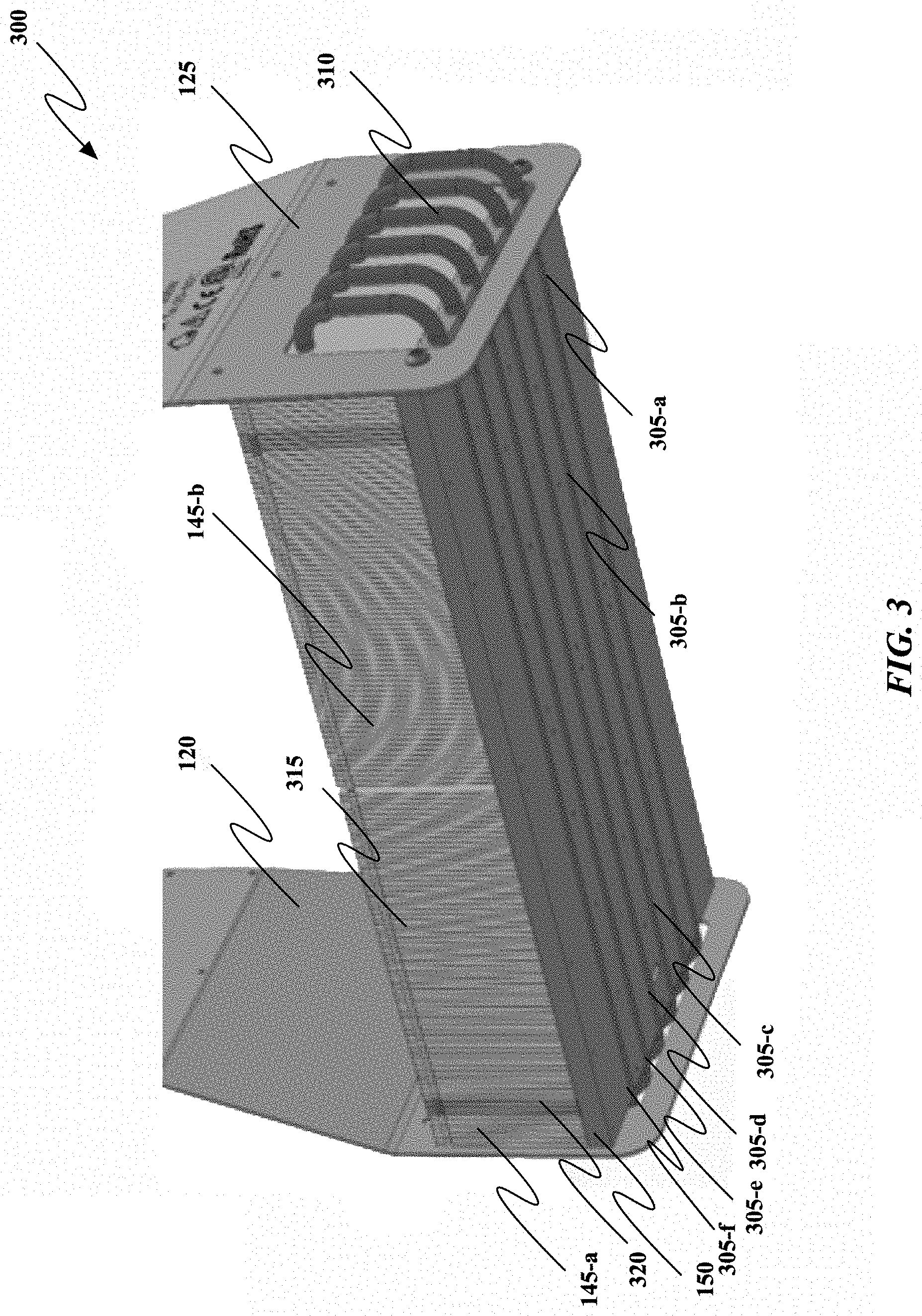 Patent US11774084 Figure 3 – LED luminaire thermal management system