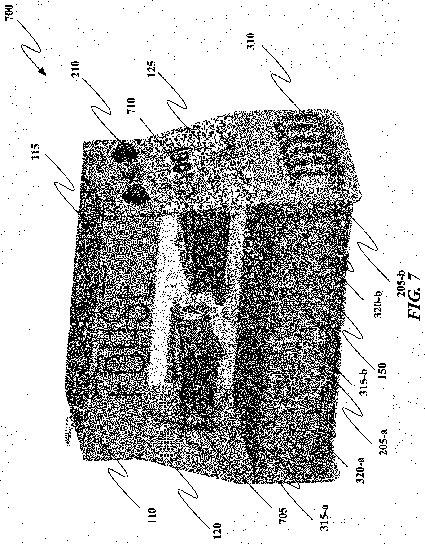Patent US11774084 Figure 7 – LED luminaire thermal management system