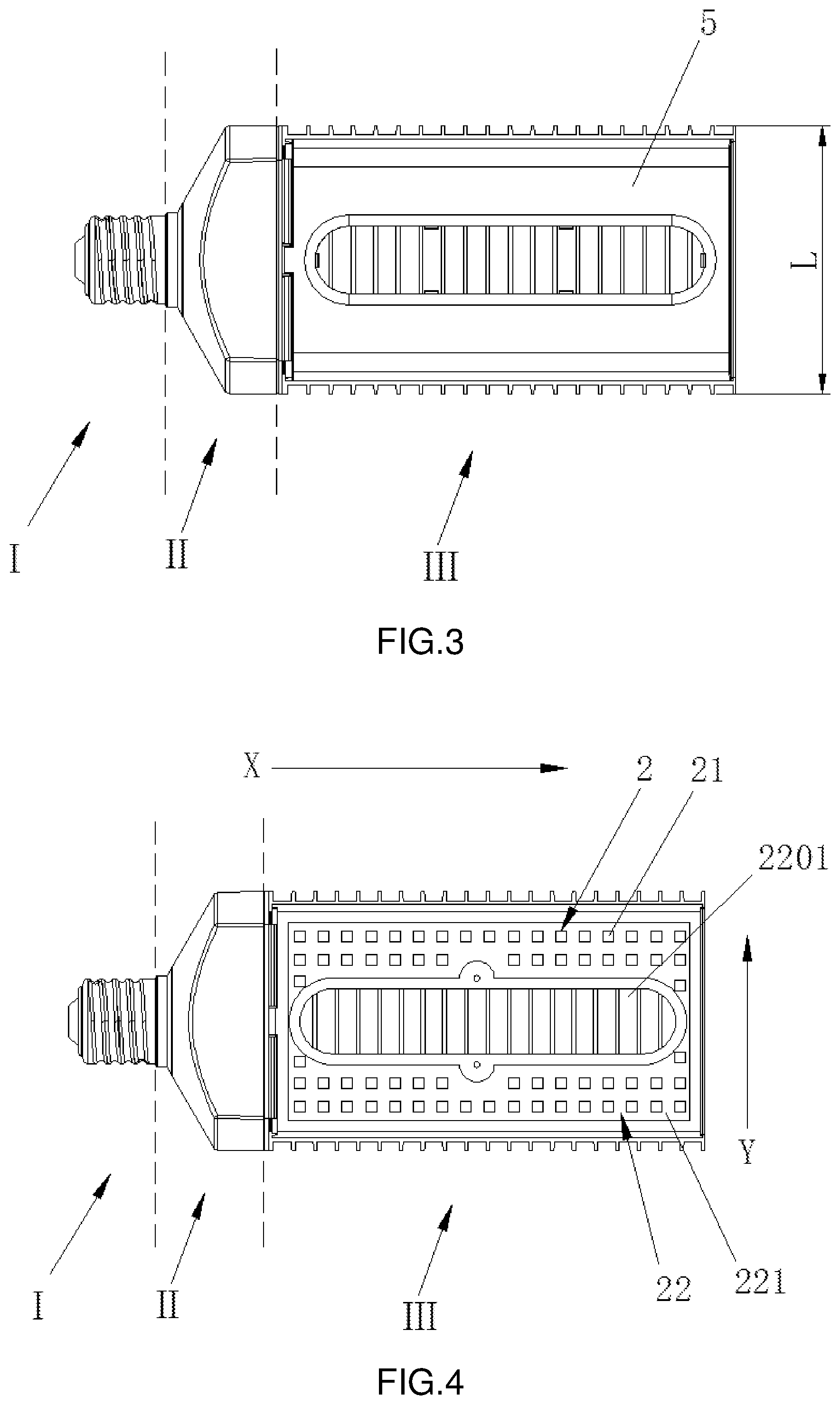 Patent US11774085 Figure 2 – LED lighting device