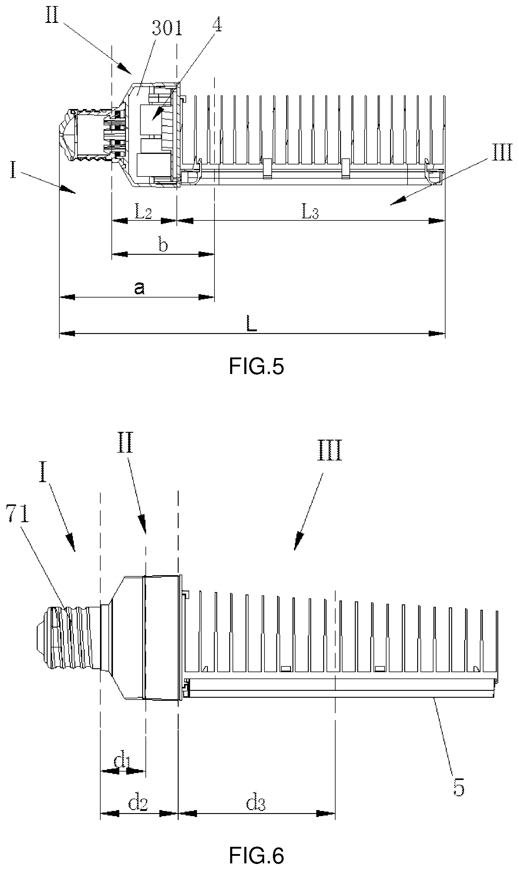 Patent US11774085 Figure 3 – LED lighting device