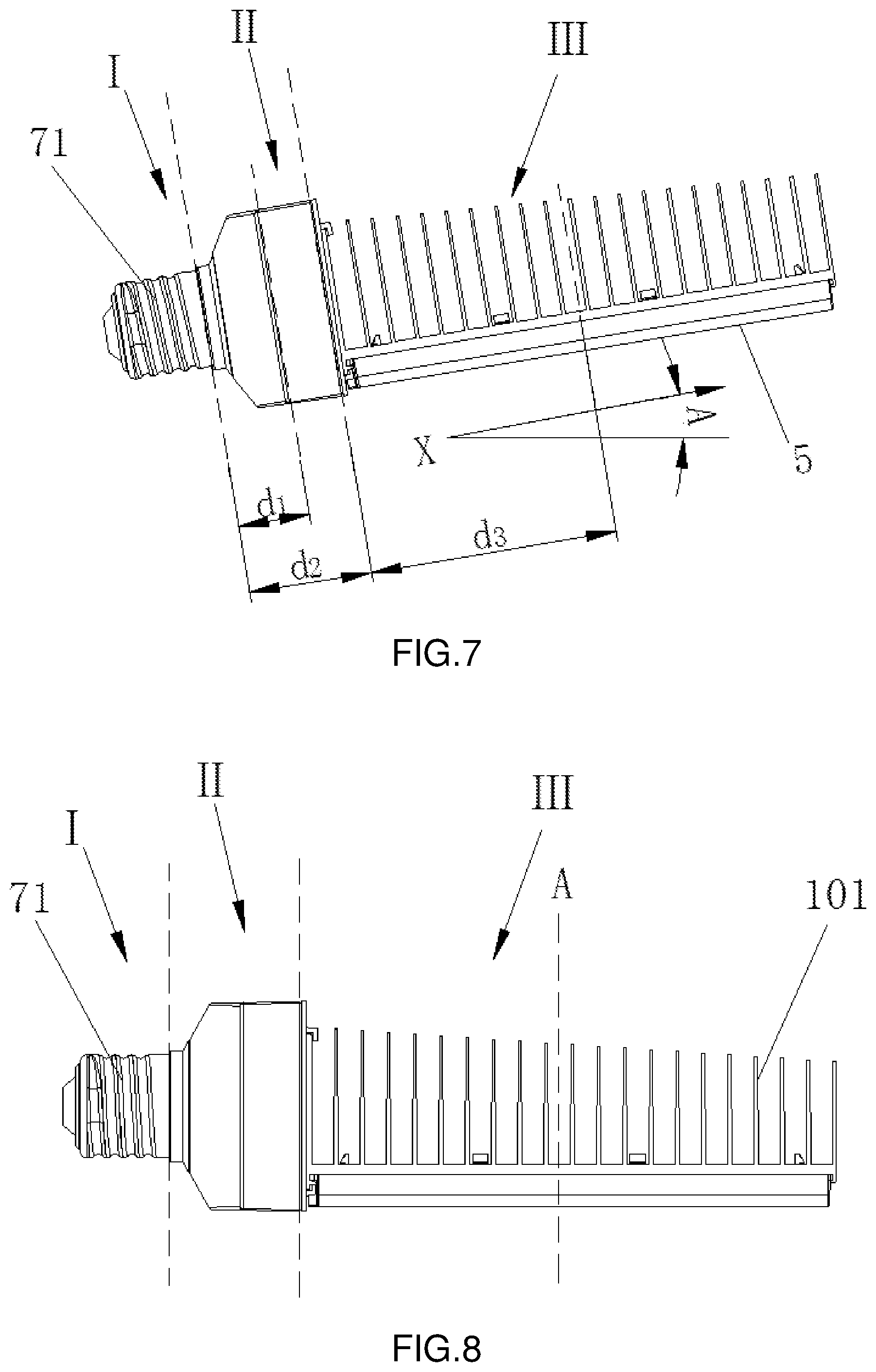 Patent US11774085 Figure 4 – LED lighting device