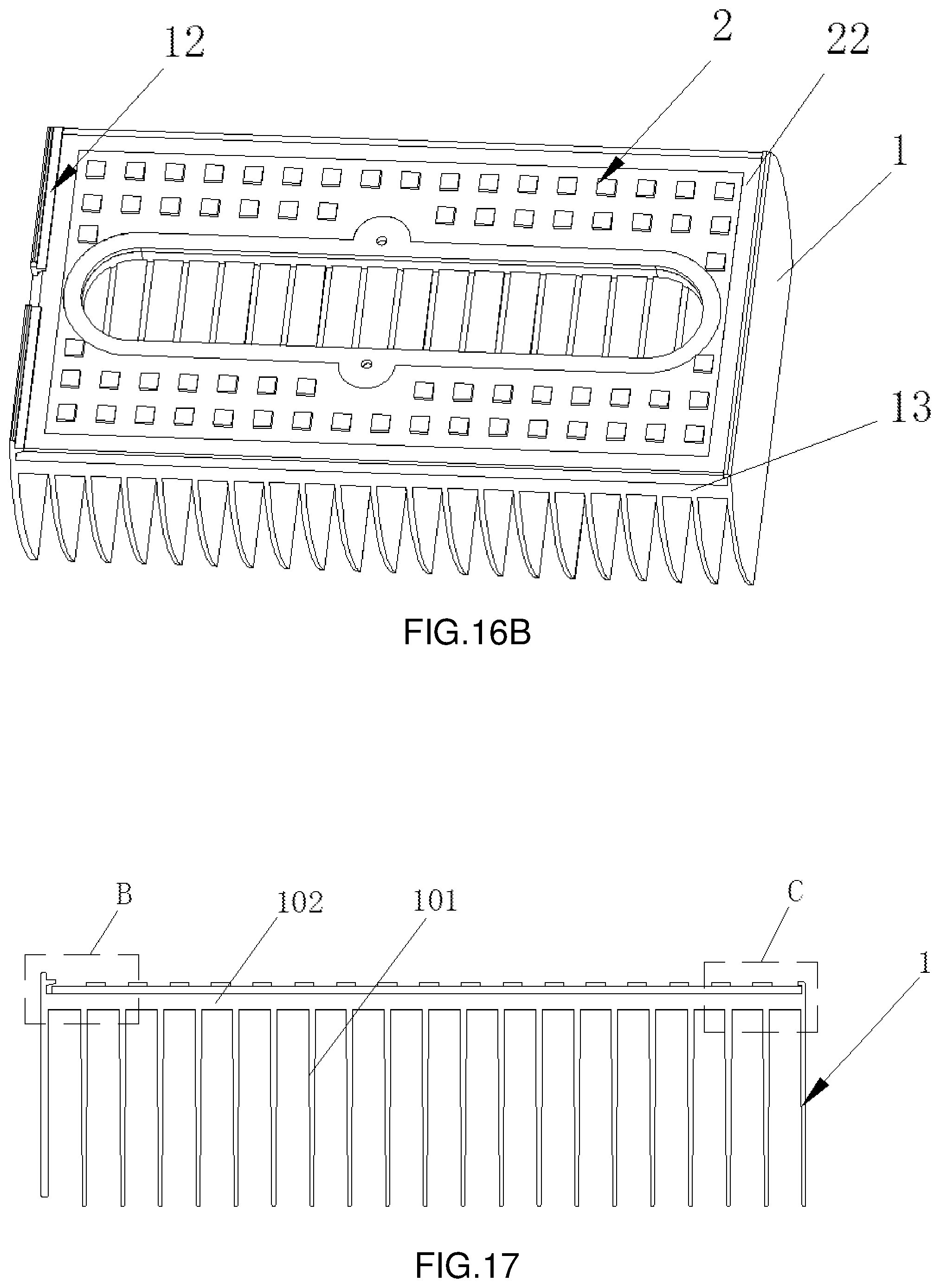Patent US11774085 Figure 9 – LED lighting device