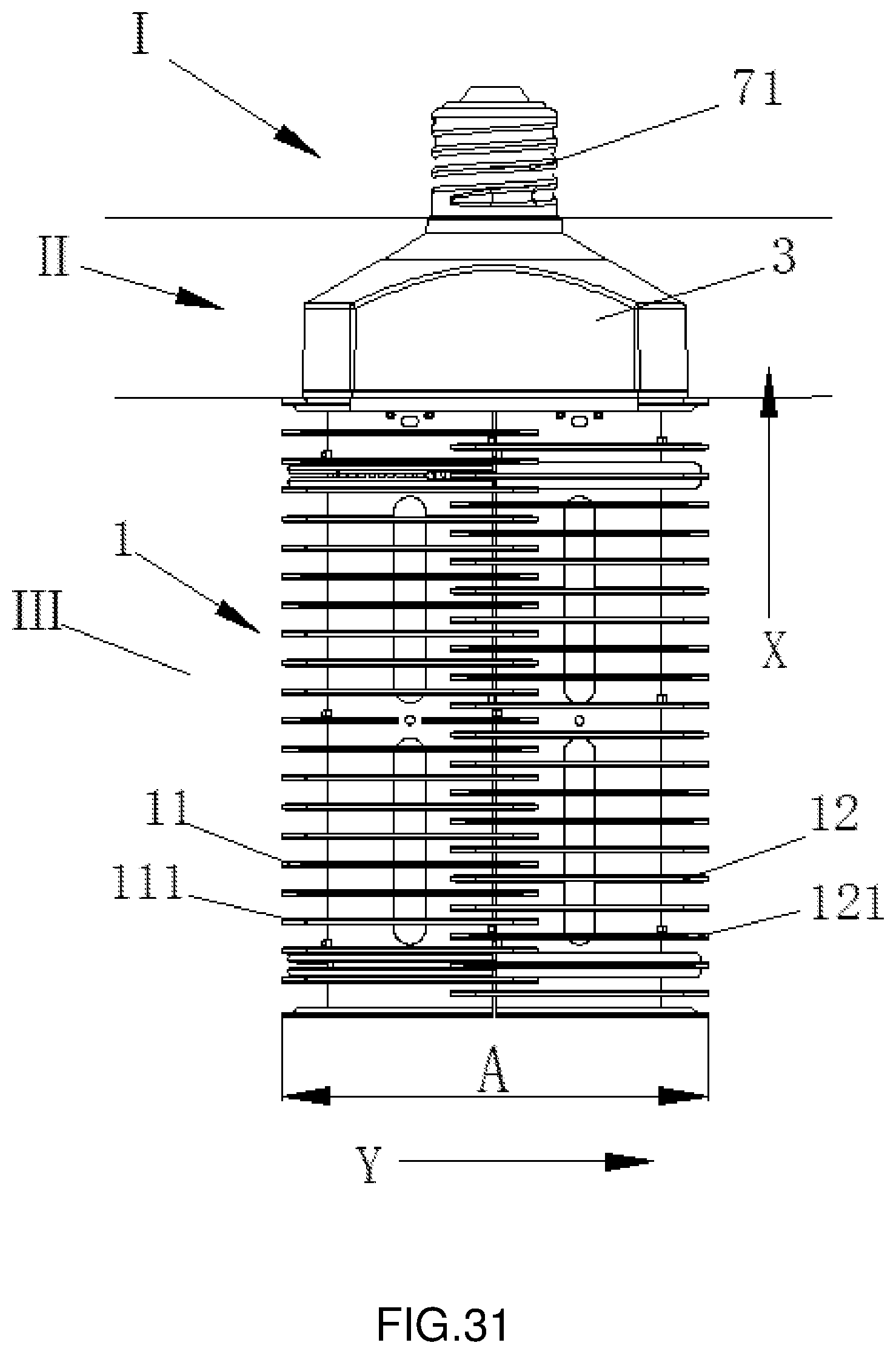 Patent US11774085 Figure 15 – LED lighting device