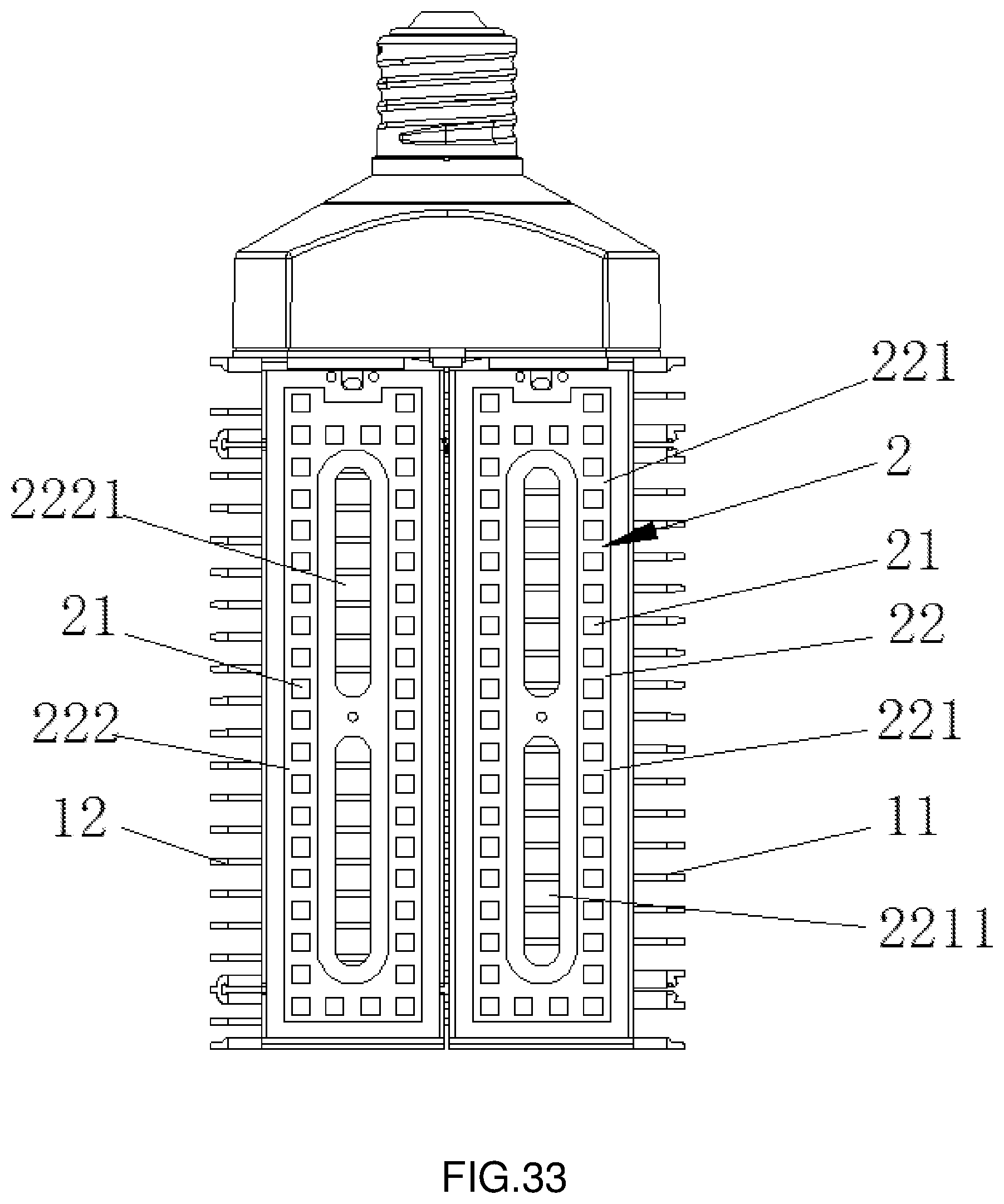 Patent US11774085 Figure 17 – LED lighting device