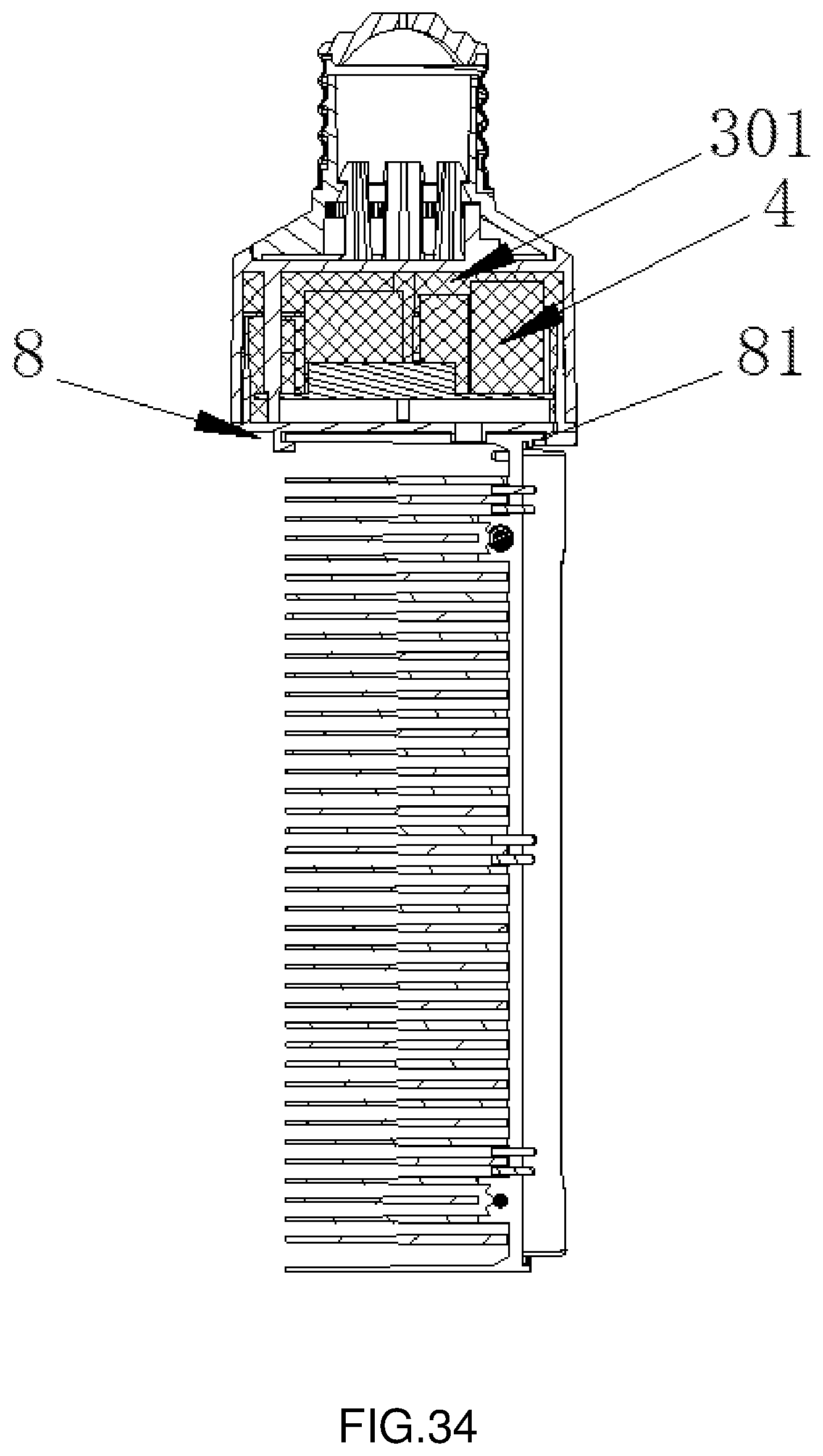 Patent US11774085 Figure 18 – LED lighting device