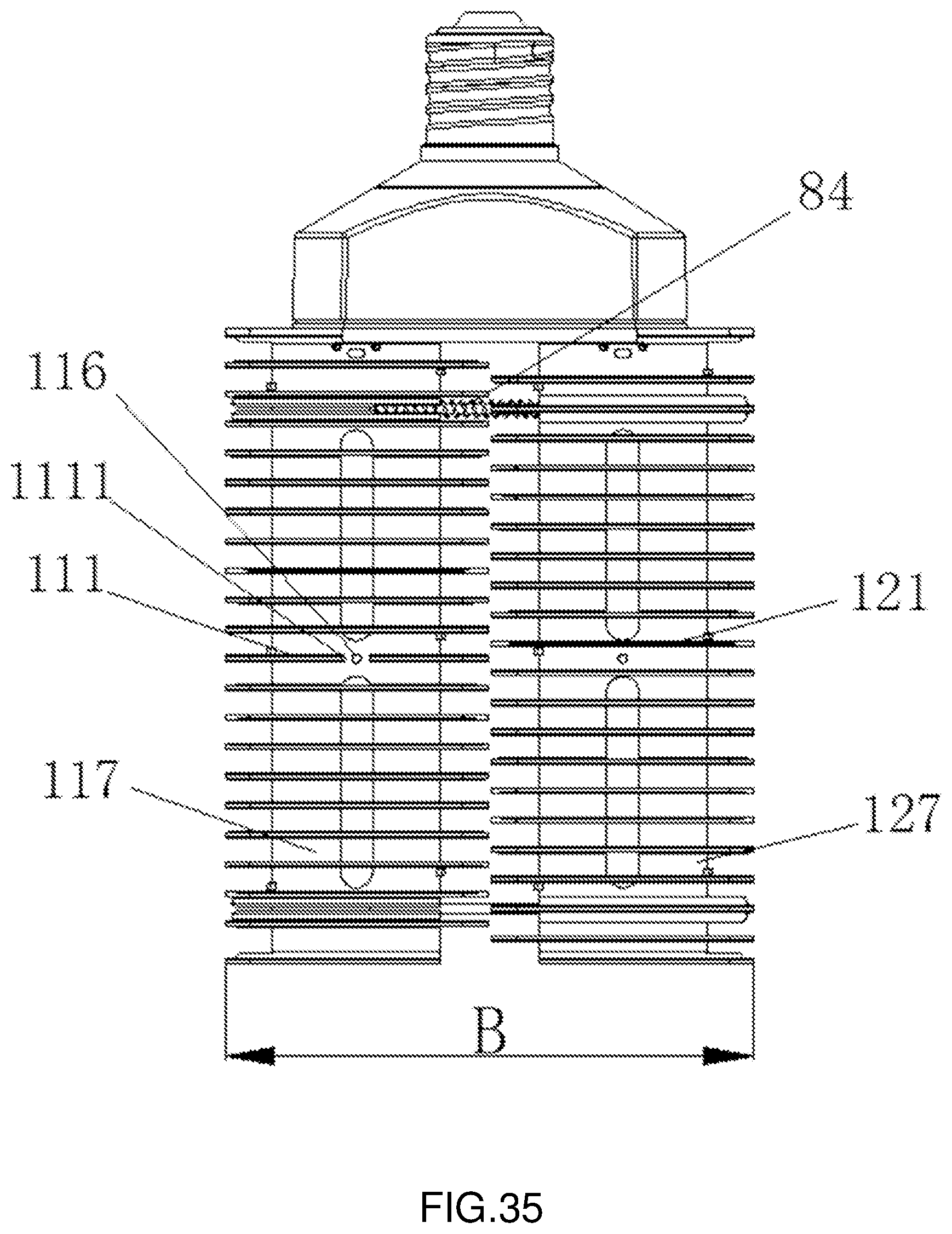 Patent US11774085 Figure 19 – LED lighting device
