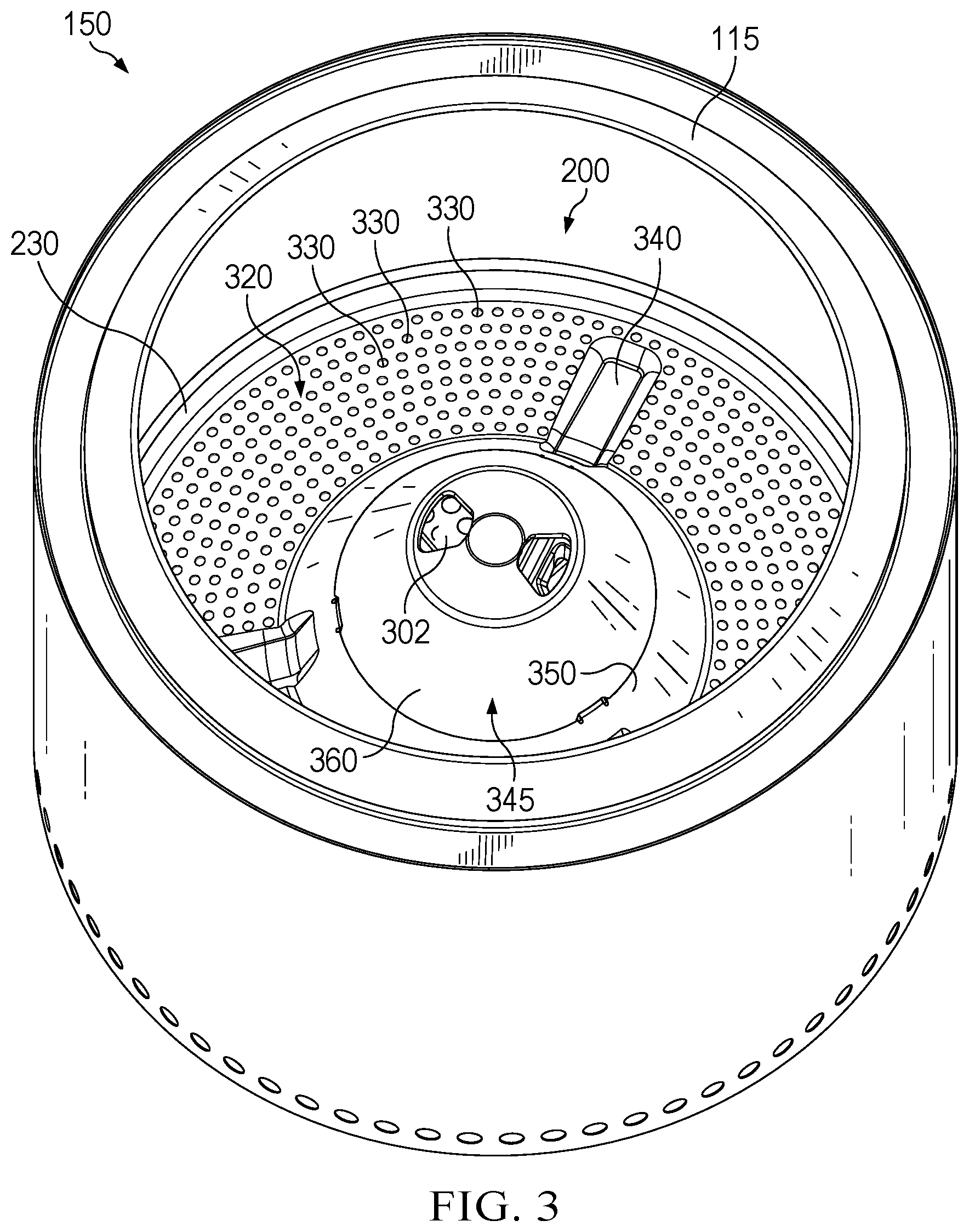 Patent US11774089 Figure 3 – Combustible fuel burning stove with pellet adapter