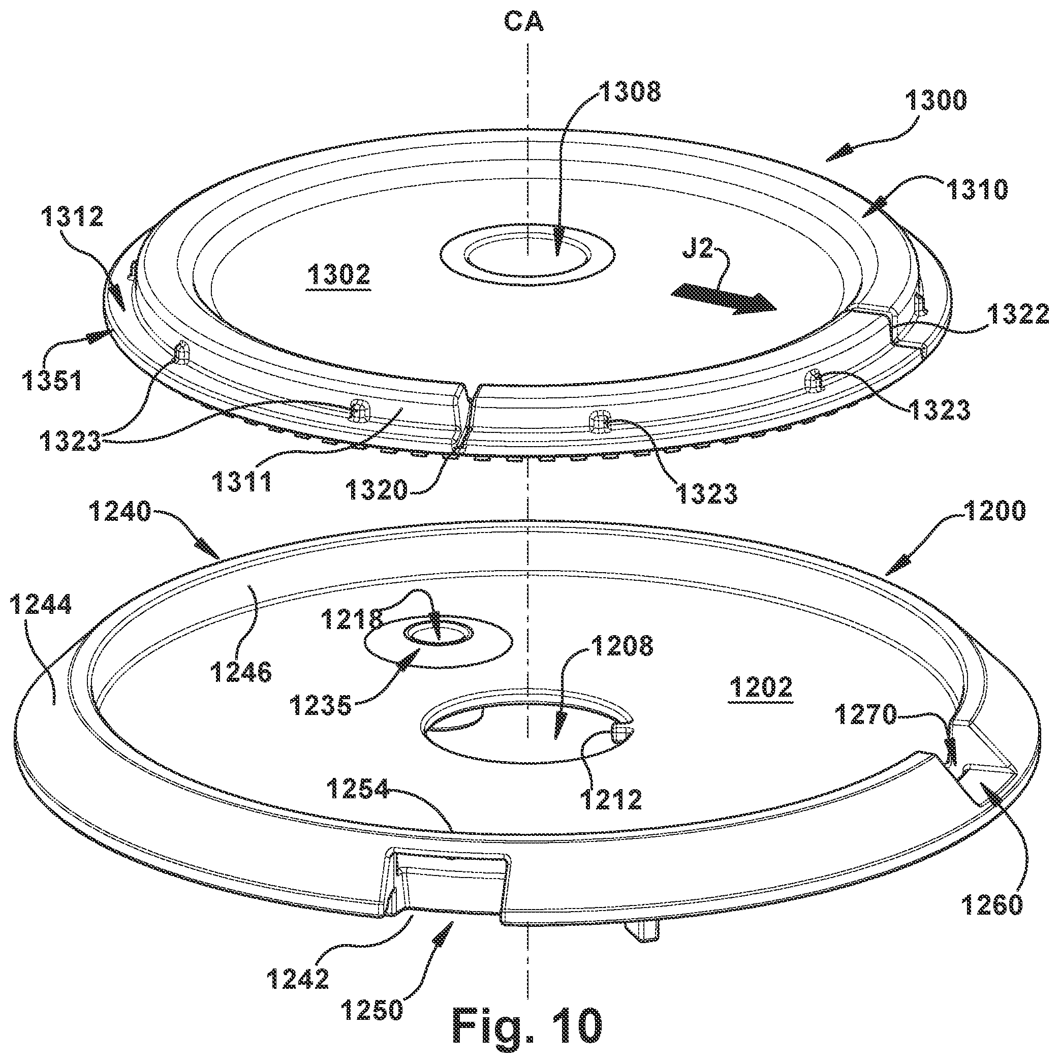 Patent US11774090 Figure 7 – Double-stacked gas burner