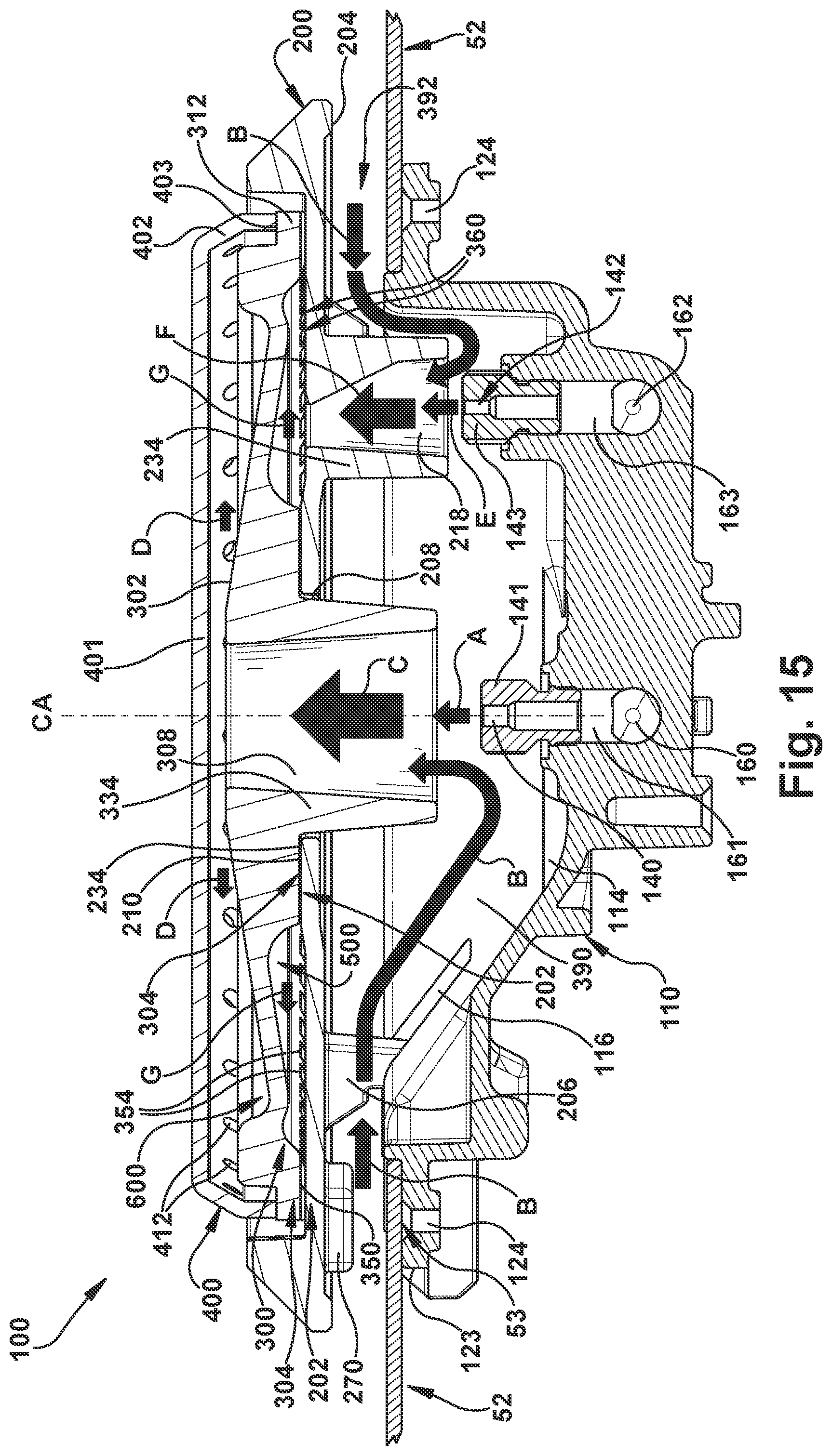 Patent US11774090 Figure 11 – Double-stacked gas burner