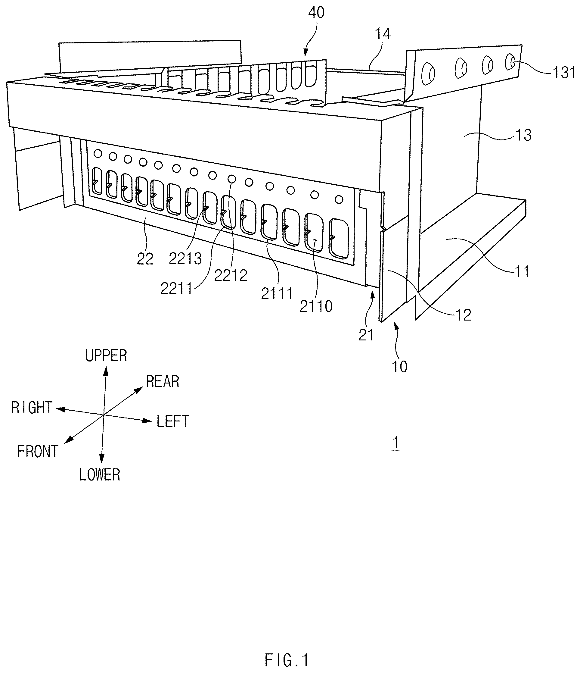 Patent US11774091 Figure 1 – Burner assembly