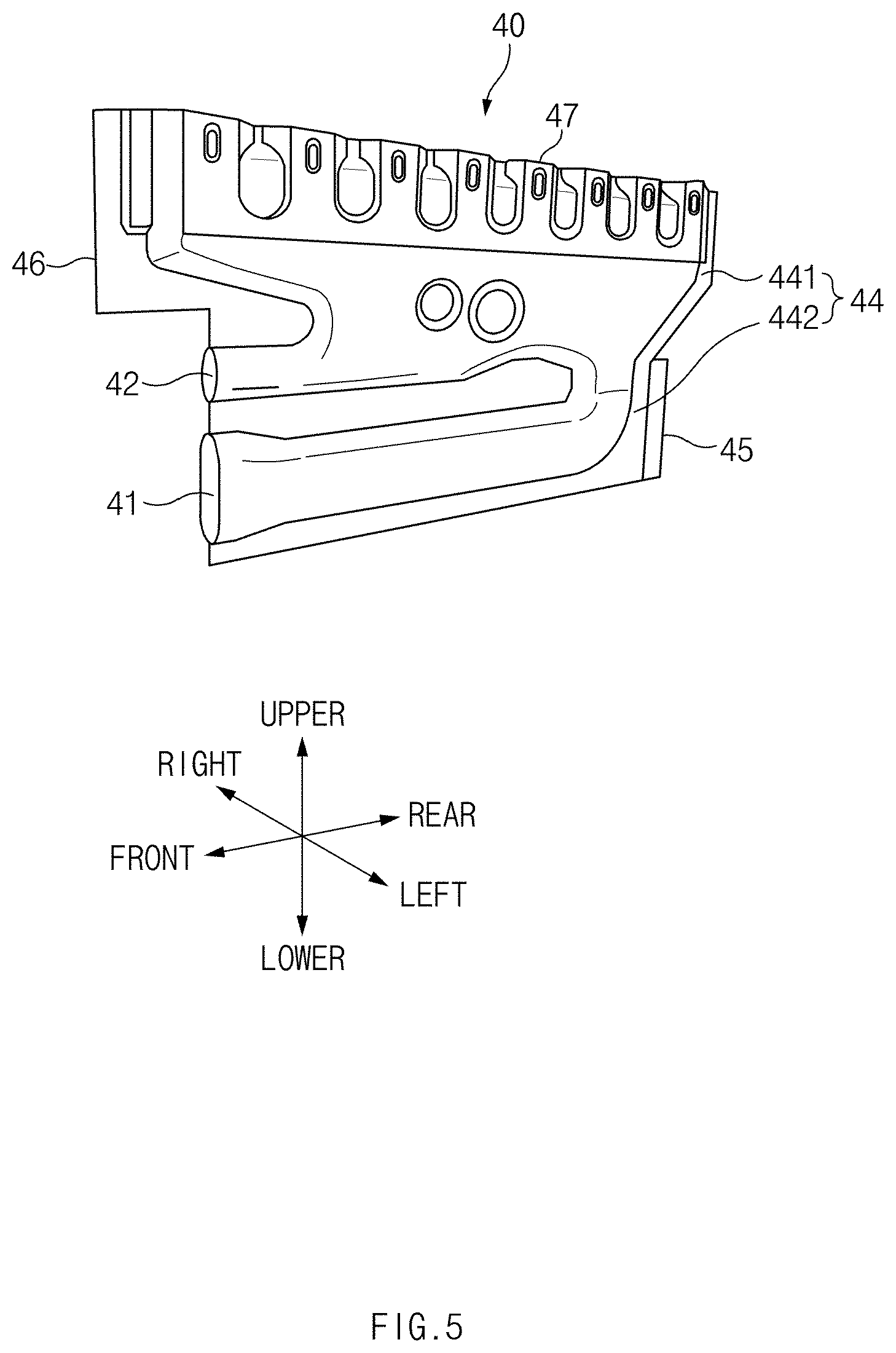 Patent US11774091 Figure 5 – Burner assembly