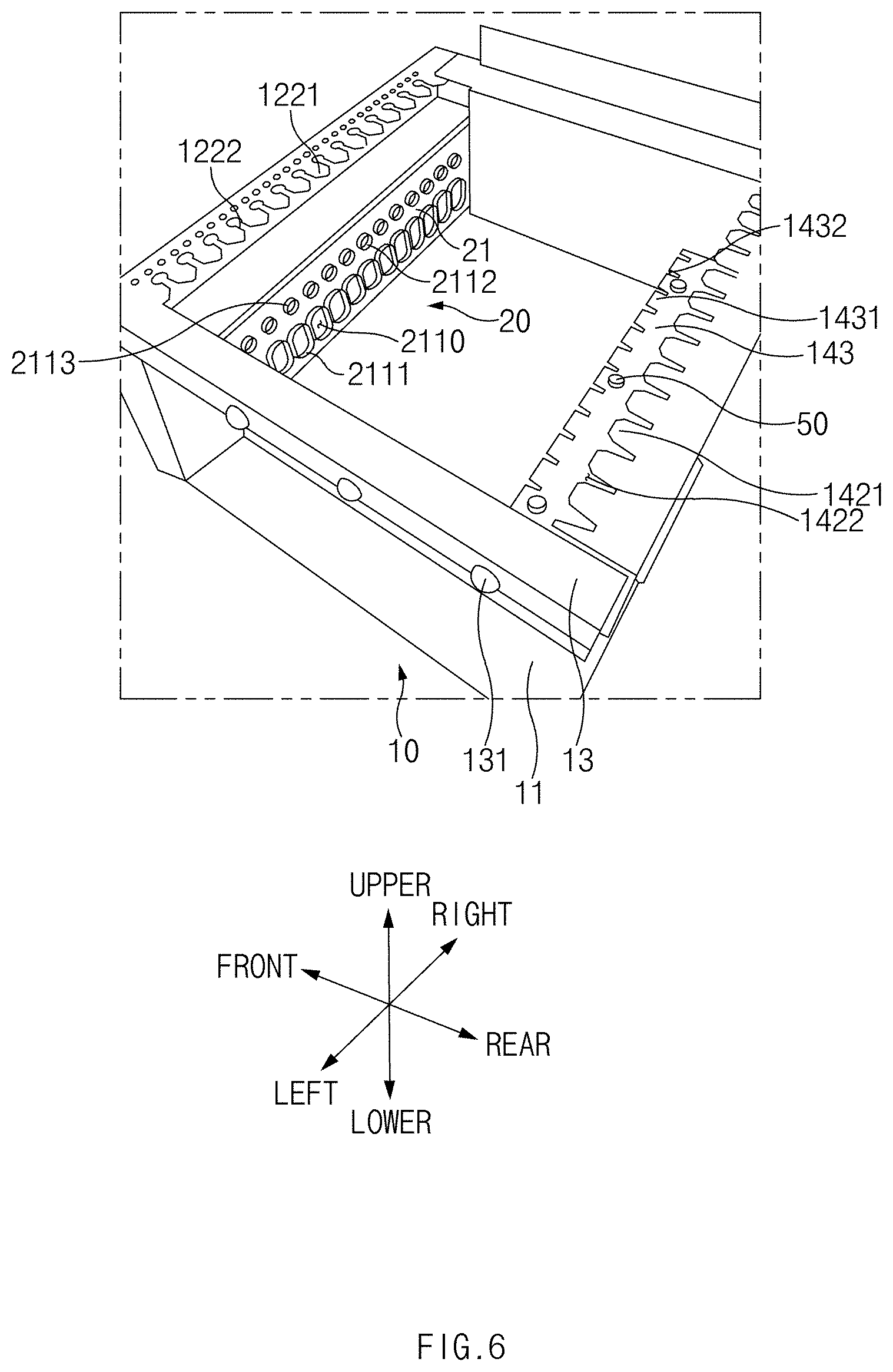 Patent US11774091 Figure 6 – Burner assembly