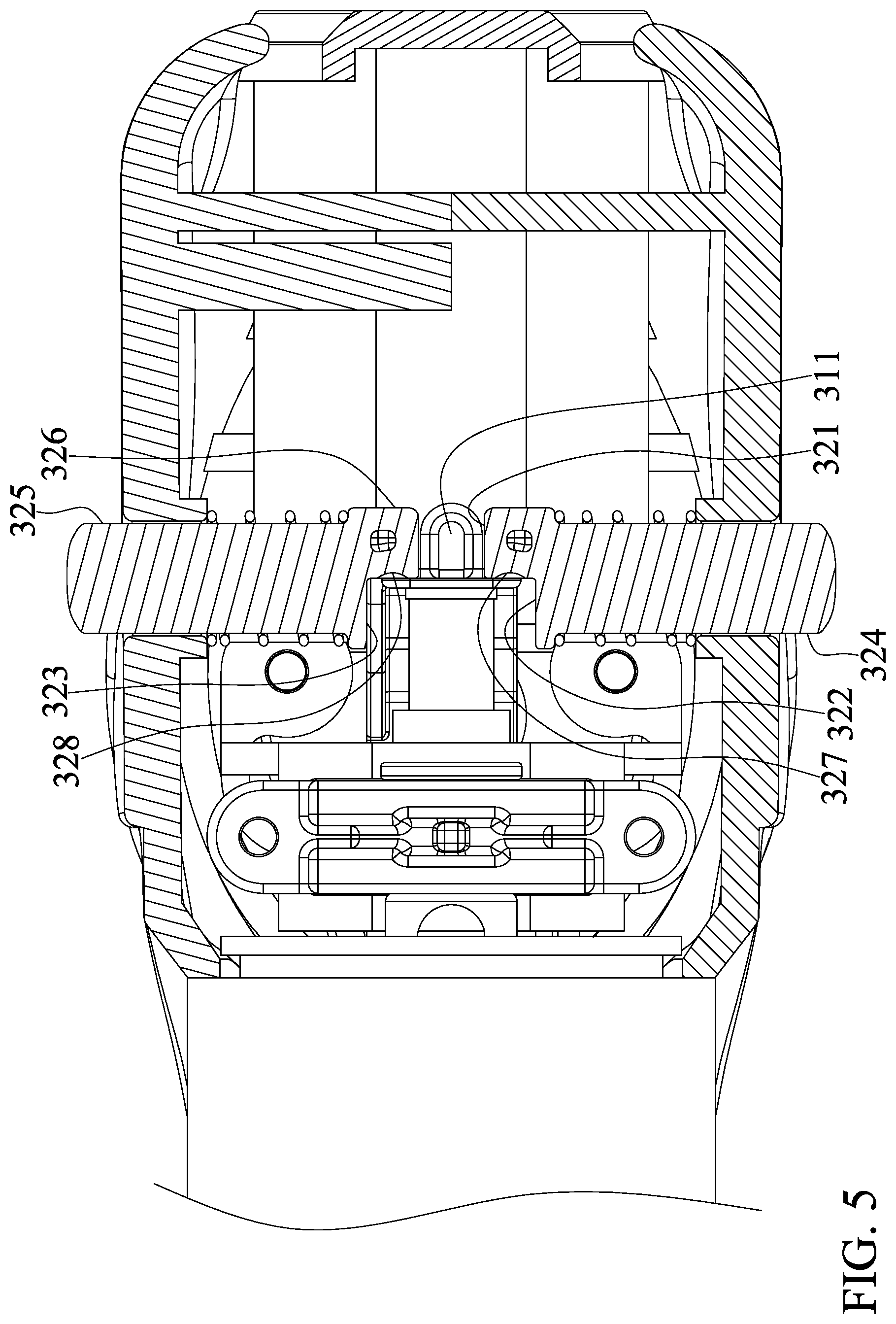 Patent US11774092 Figure 5 – Blowtorch having continuous-flame mode