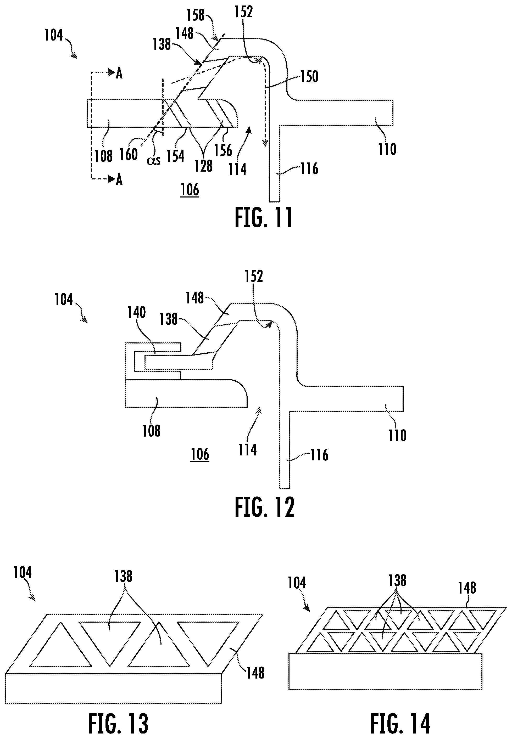 Patent US11774098 Figure 5 – Combustor for a gas turbine engine