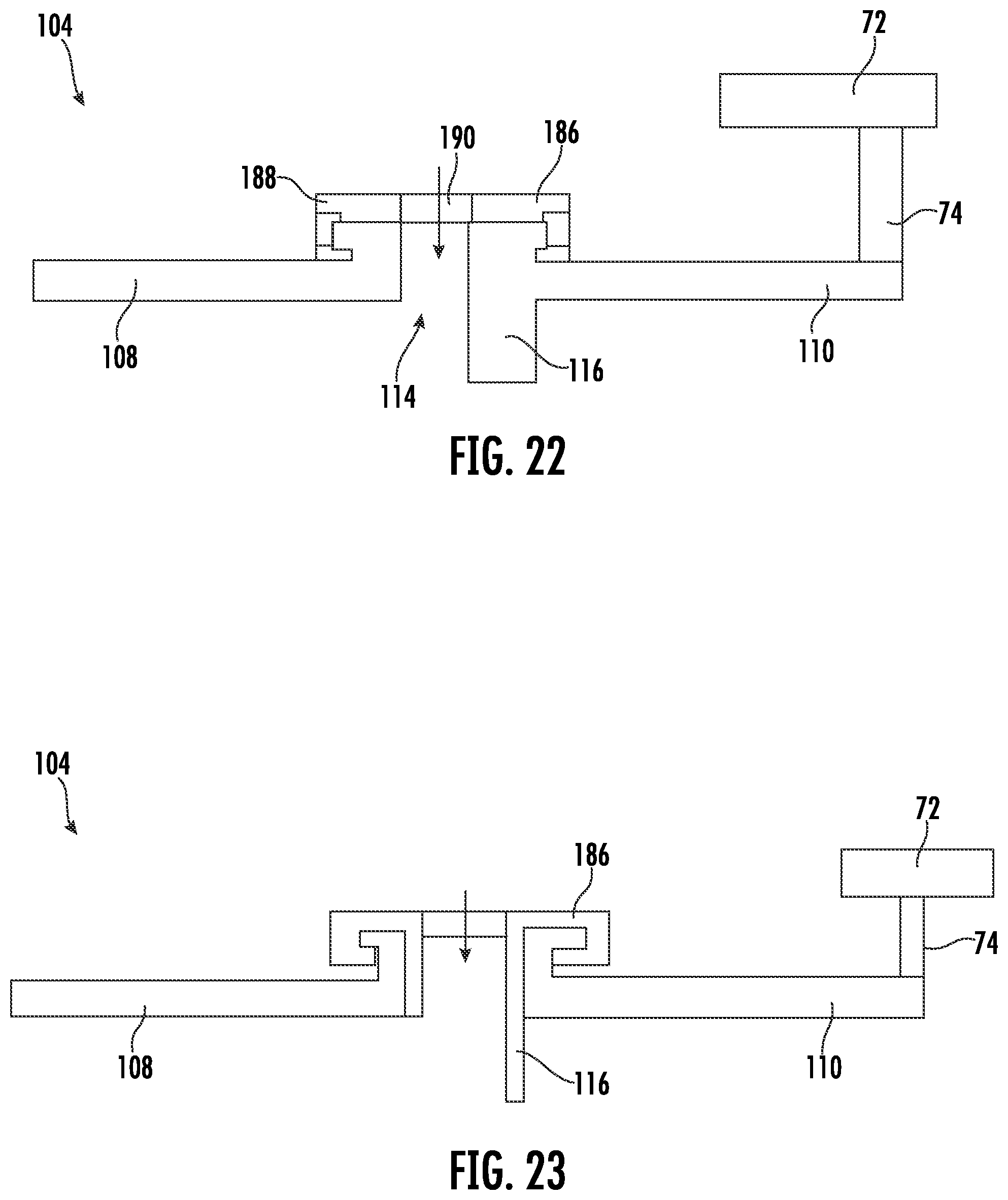 Patent US11774098 Figure 8 – Combustor for a gas turbine engine