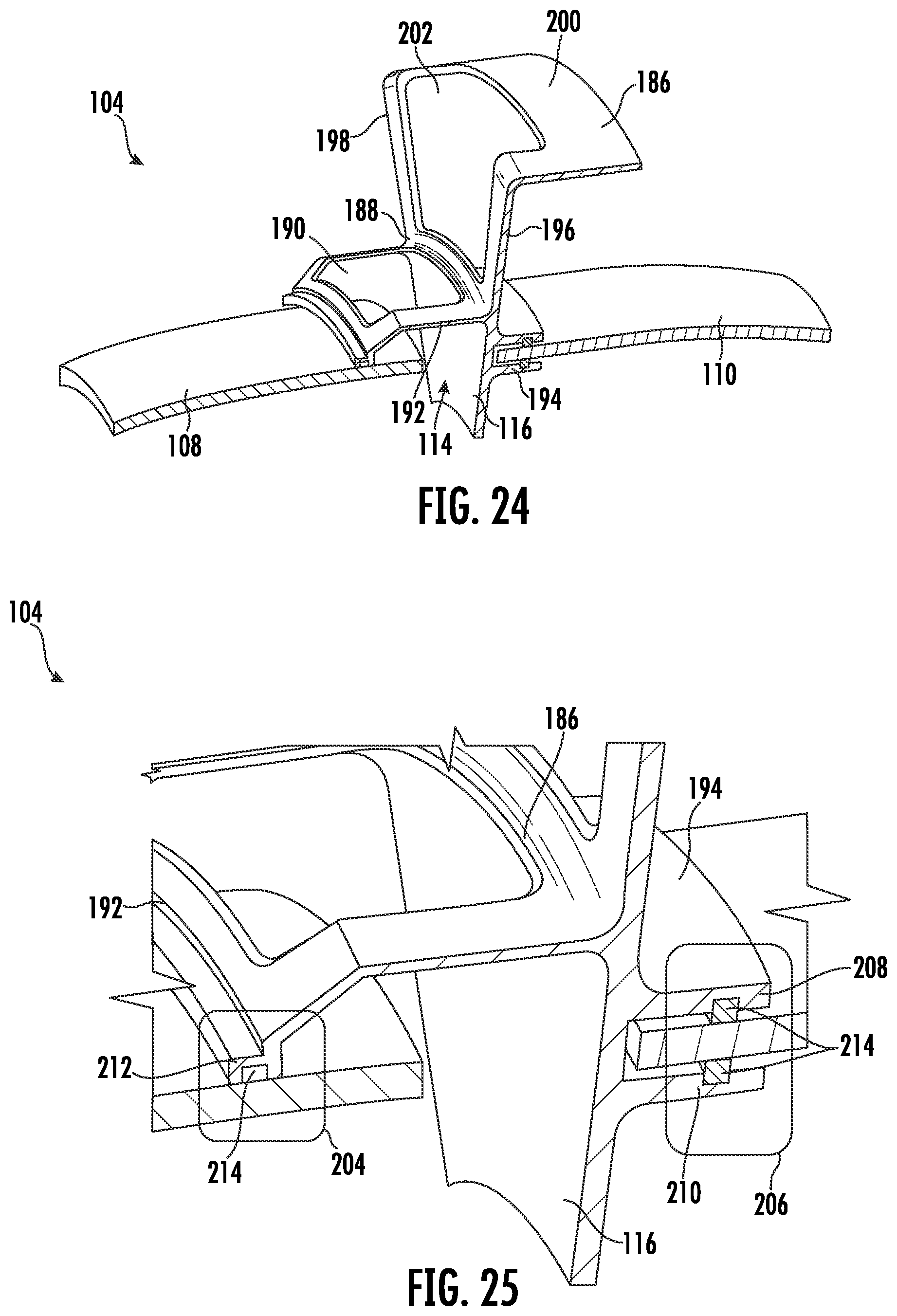 Patent US11774098 Figure 9 – Combustor for a gas turbine engine