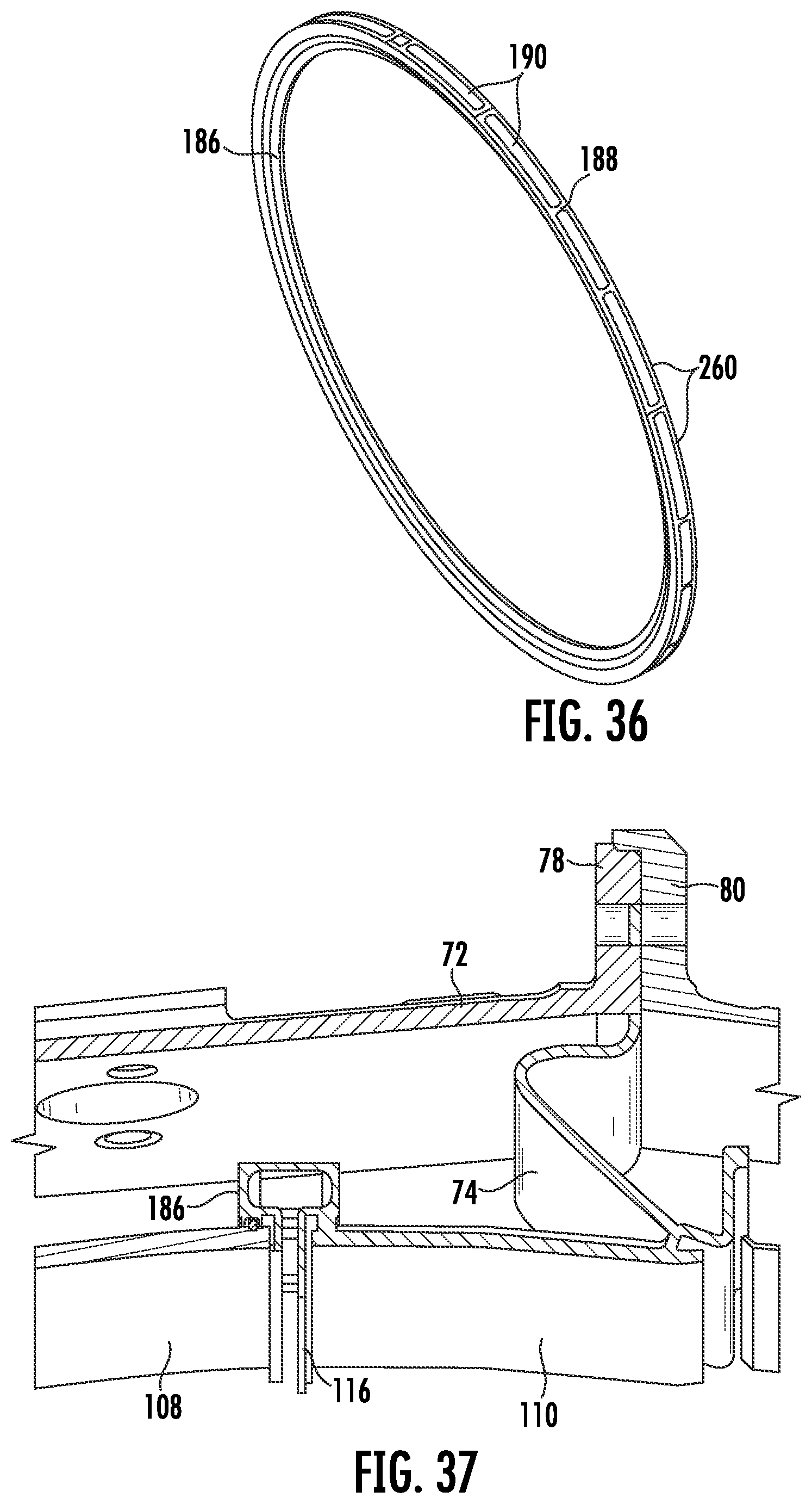 Patent US11774098 Figure 13 – Combustor for a gas turbine engine