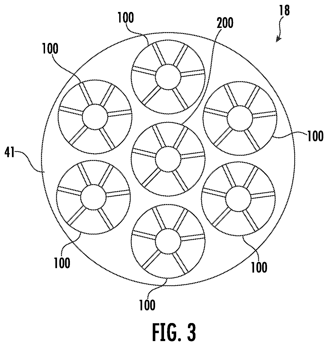Patent US11774099 Figure 2 – Gas turbine fuel nozzle tip comprising an impingement wall