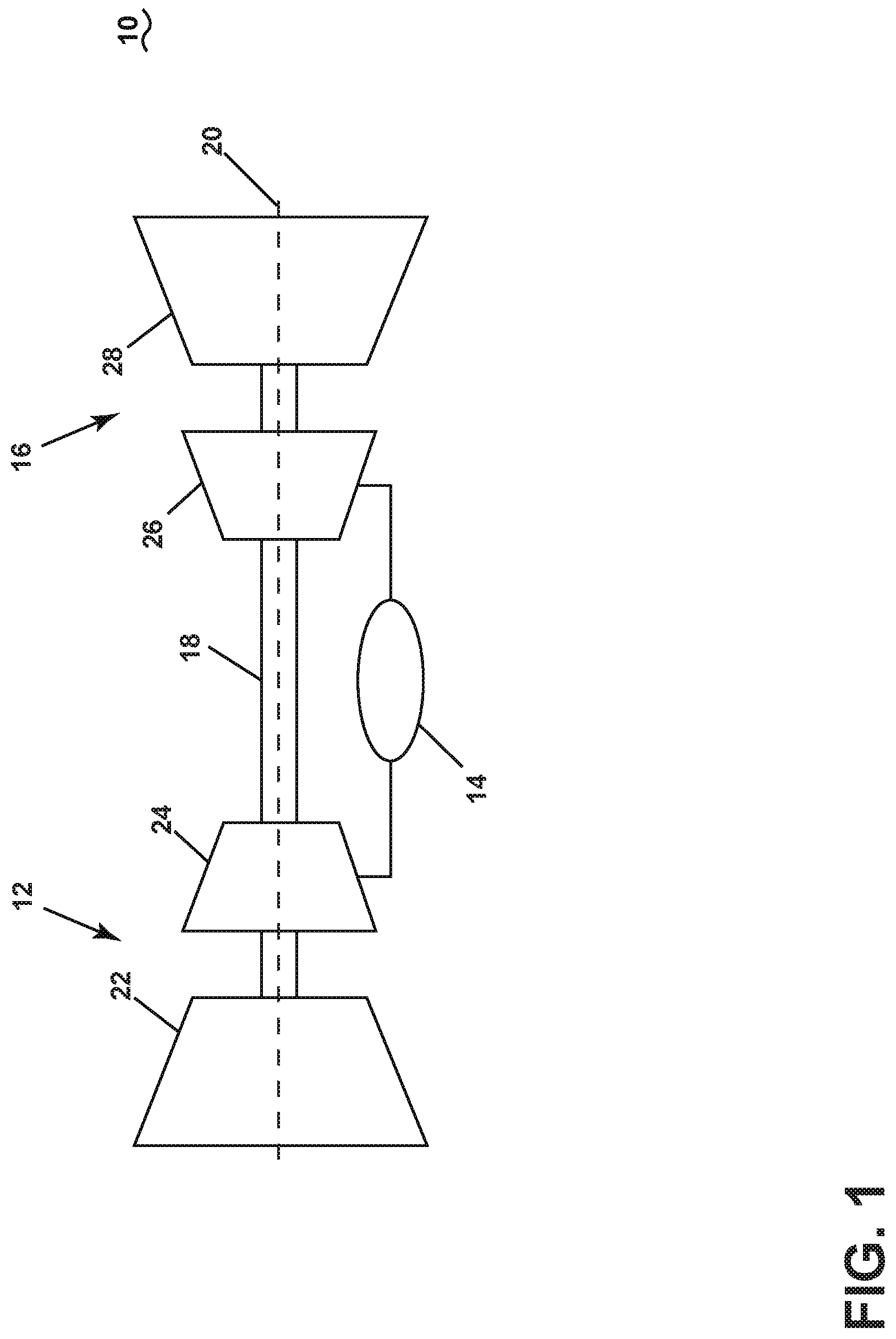 Patent US11774100 Figure 1 – Combustor fuel nozzle assembly