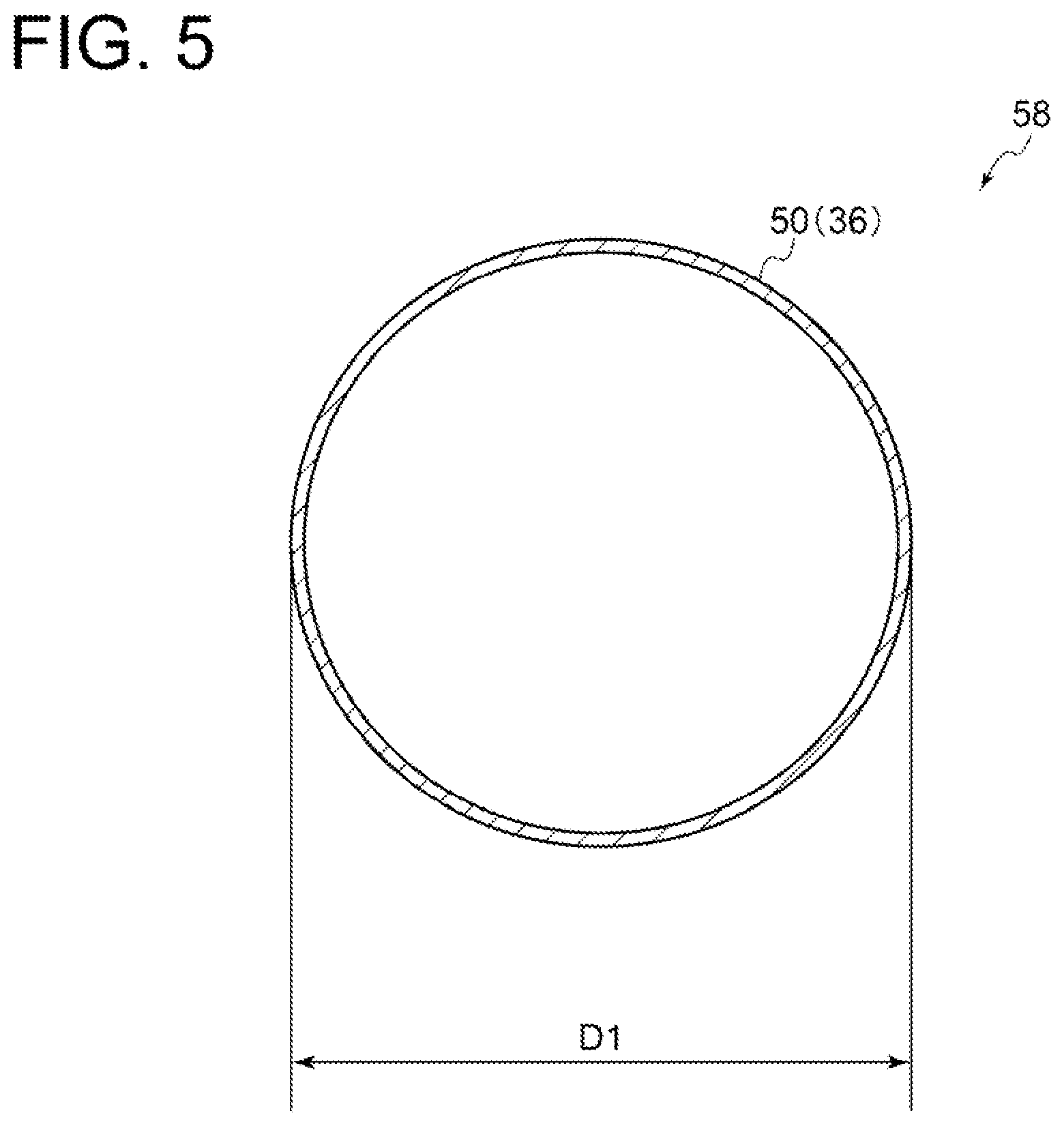 Patent US11774101 Figure 5 – Combustion tube and combustor for gas turbine, and gas turbine