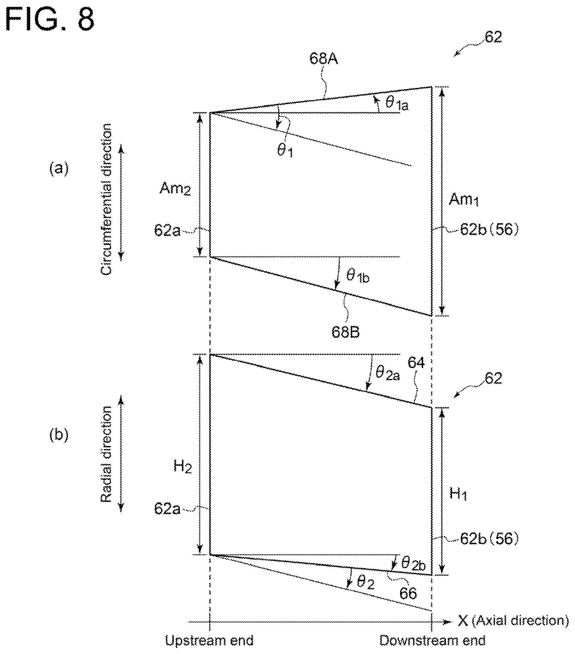 Patent US11774101 Figure 8 – Combustion tube and combustor for gas turbine, and gas turbine