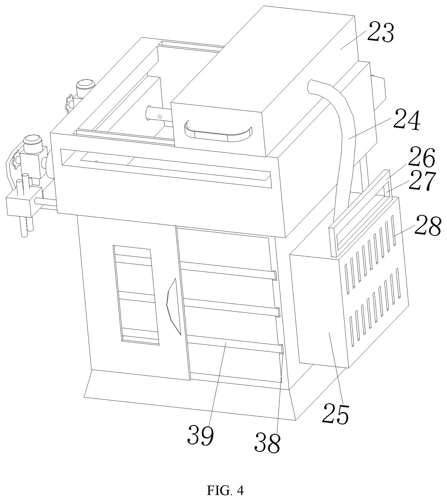 Patent US11774104 Figure 4 – Gas oven with stations under parallel or synchronous control