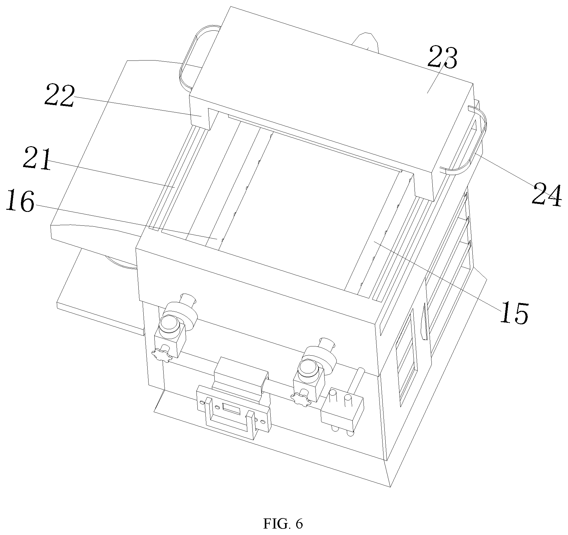 Patent US11774104 Figure 6 – Gas oven with stations under parallel or synchronous control