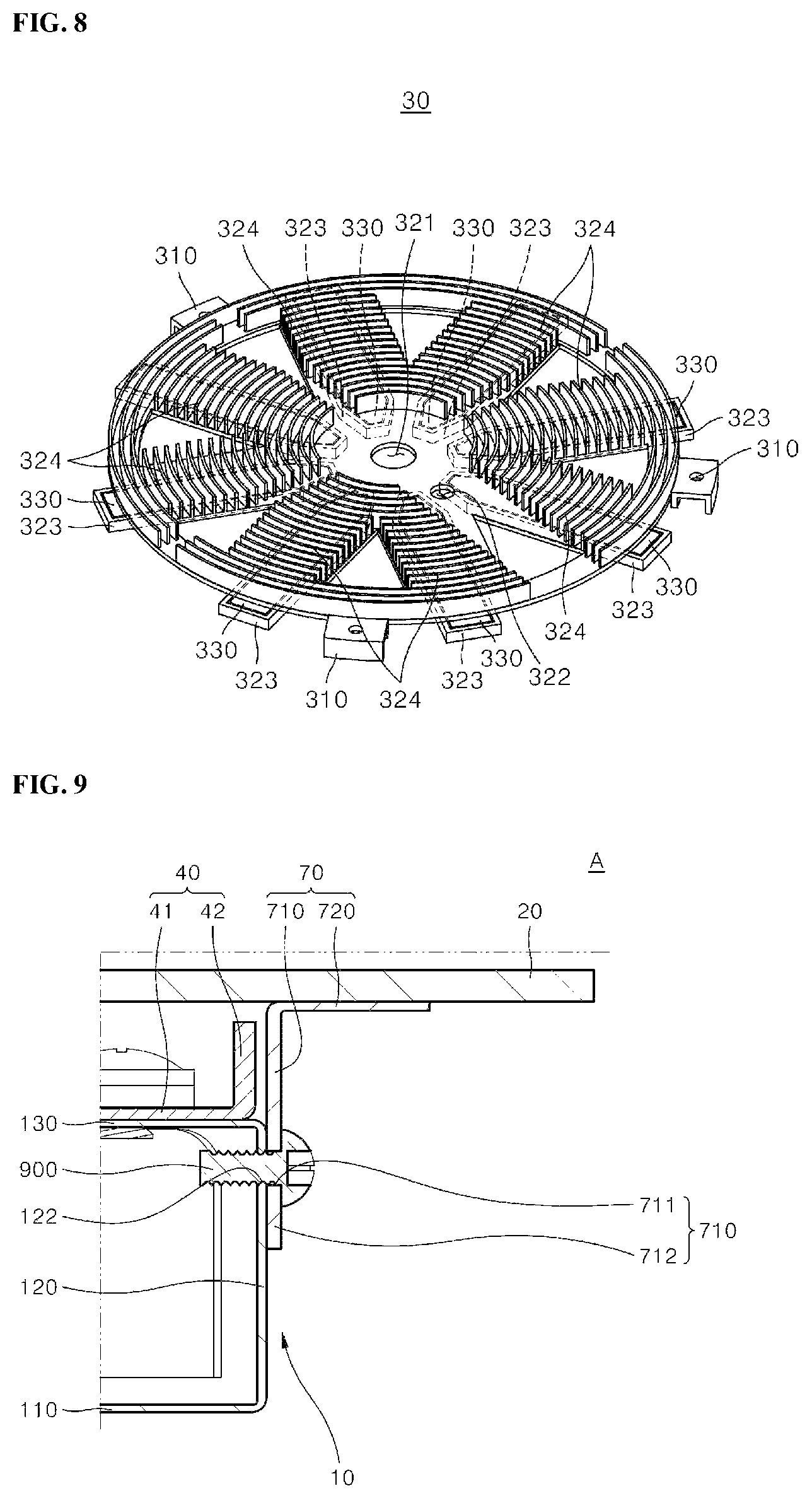 Patent US11774106 Figure 6 – Electric range