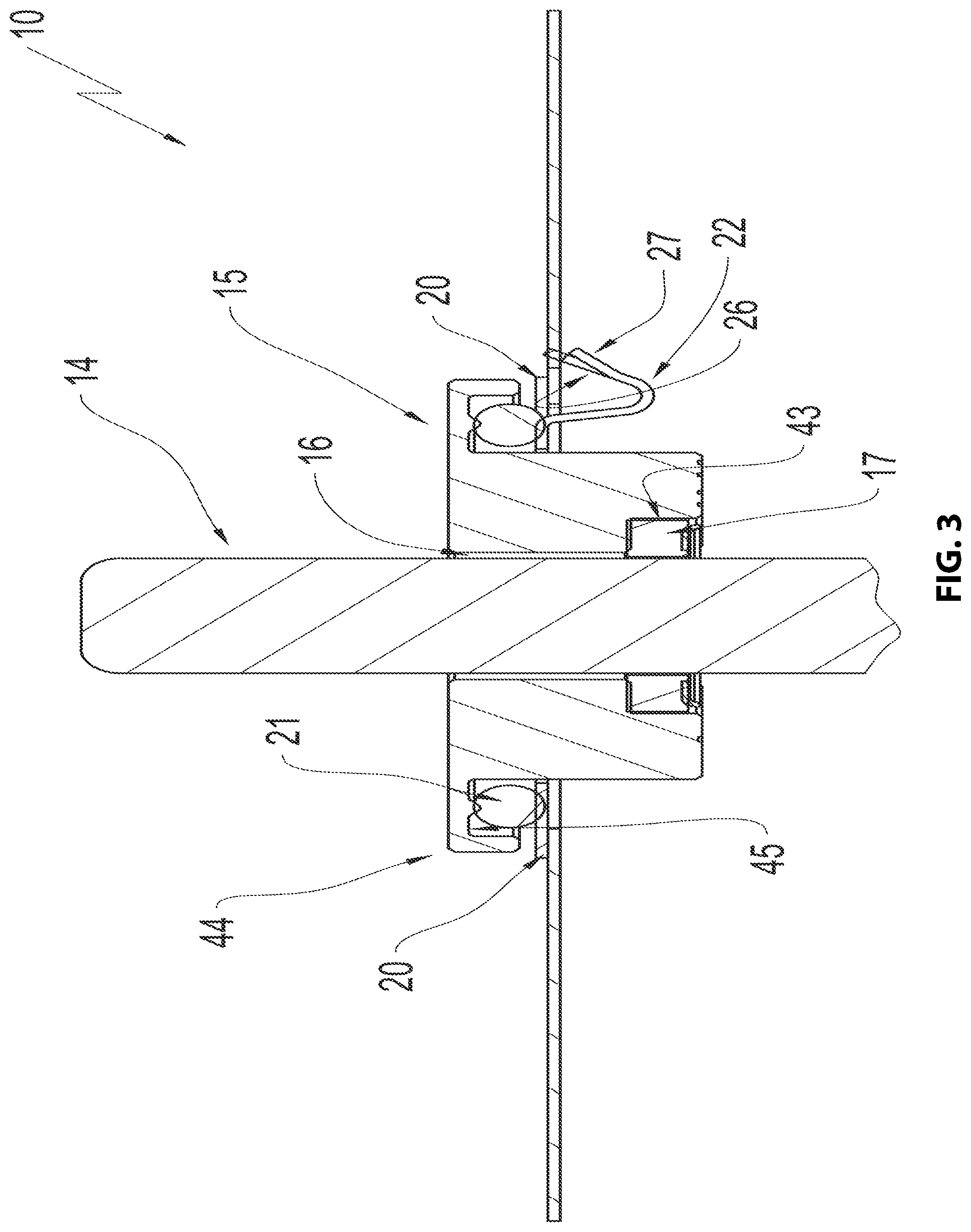 Patent US11774109 Figure 3 – Cooking device with holding plate for a cooking device light