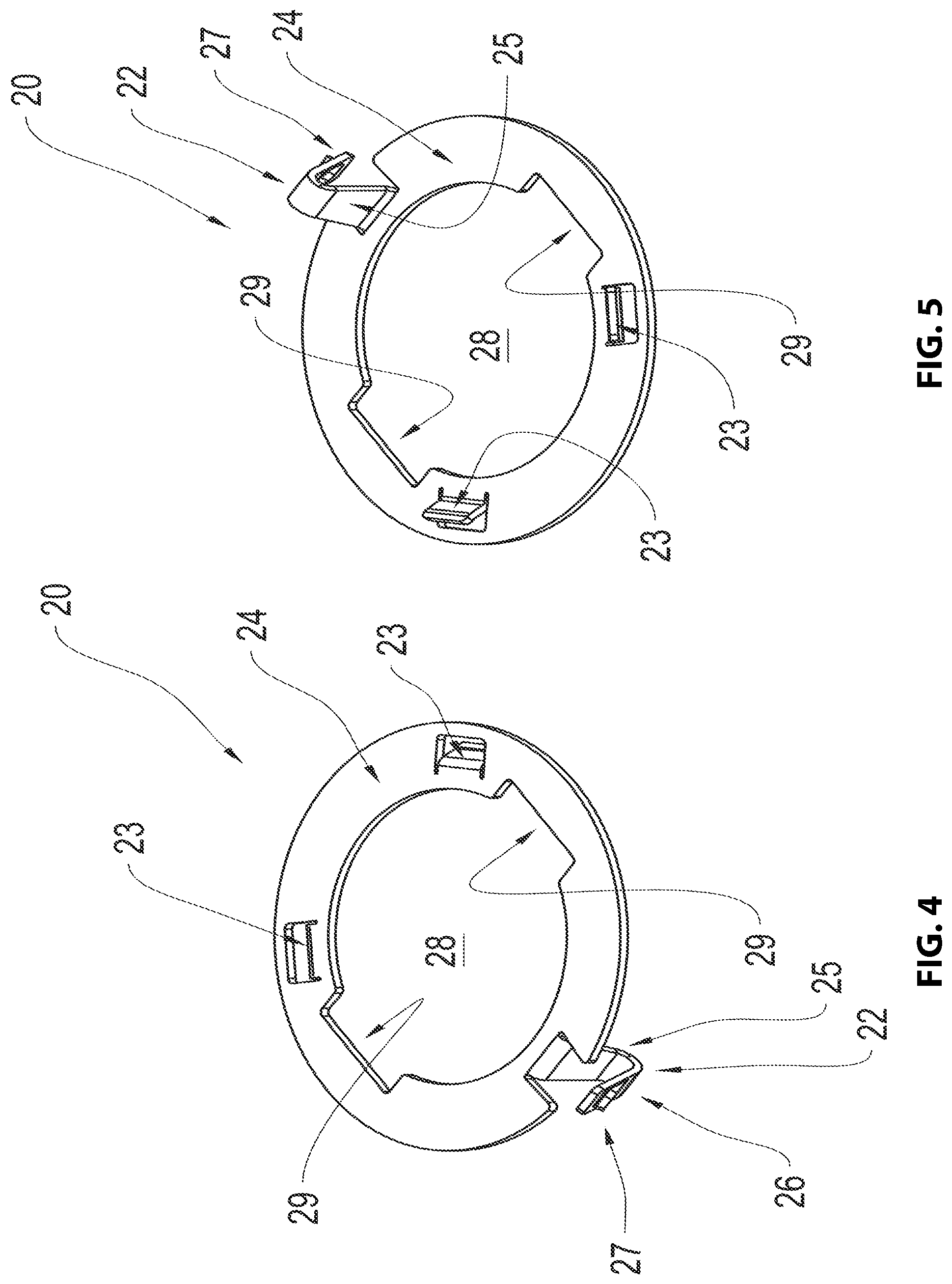 Patent US11774109 Figure 4 – Cooking device with holding plate for a cooking device light