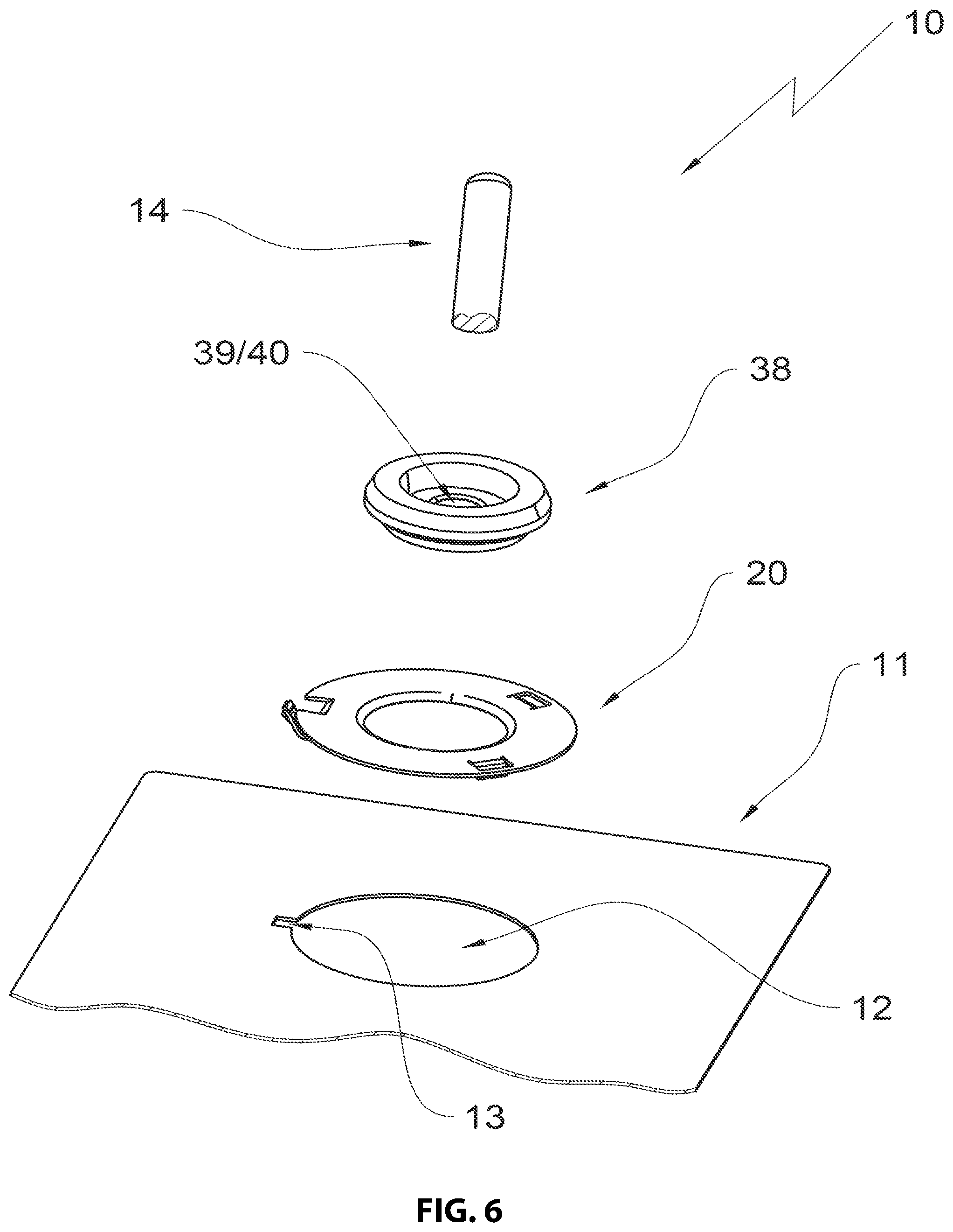 Patent US11774109 Figure 5 – Cooking device with holding plate for a cooking device light