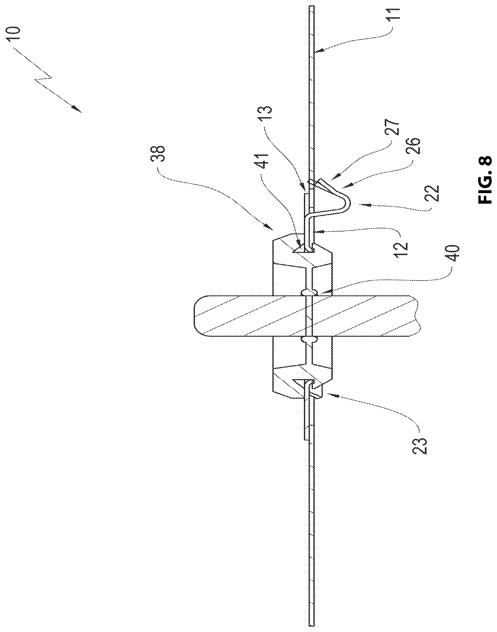 Patent US11774109 Figure 7 – Cooking device with holding plate for a cooking device light