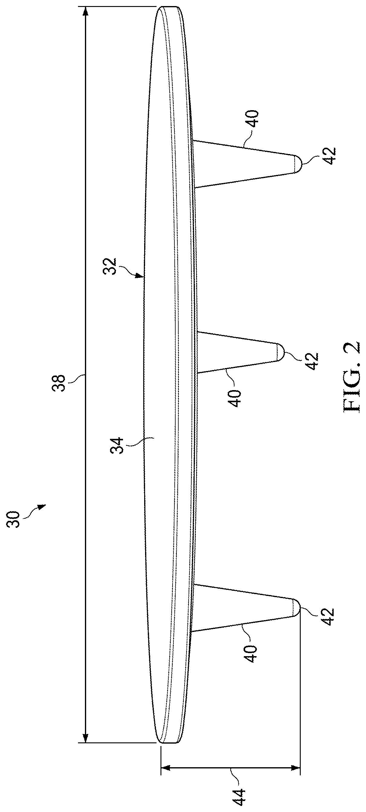 Patent US11774110 Figure 2 – Fire pit tabletop accessory