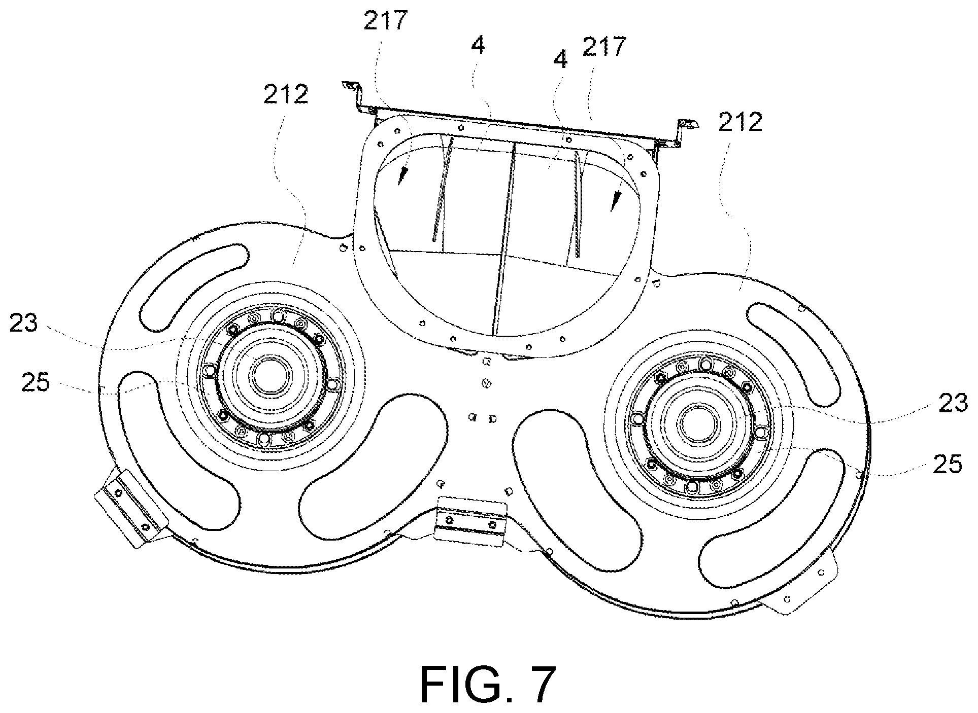 Patent US11774111 Figure 4 – Fan system, range hood equipped with the same, and mounting method thereof