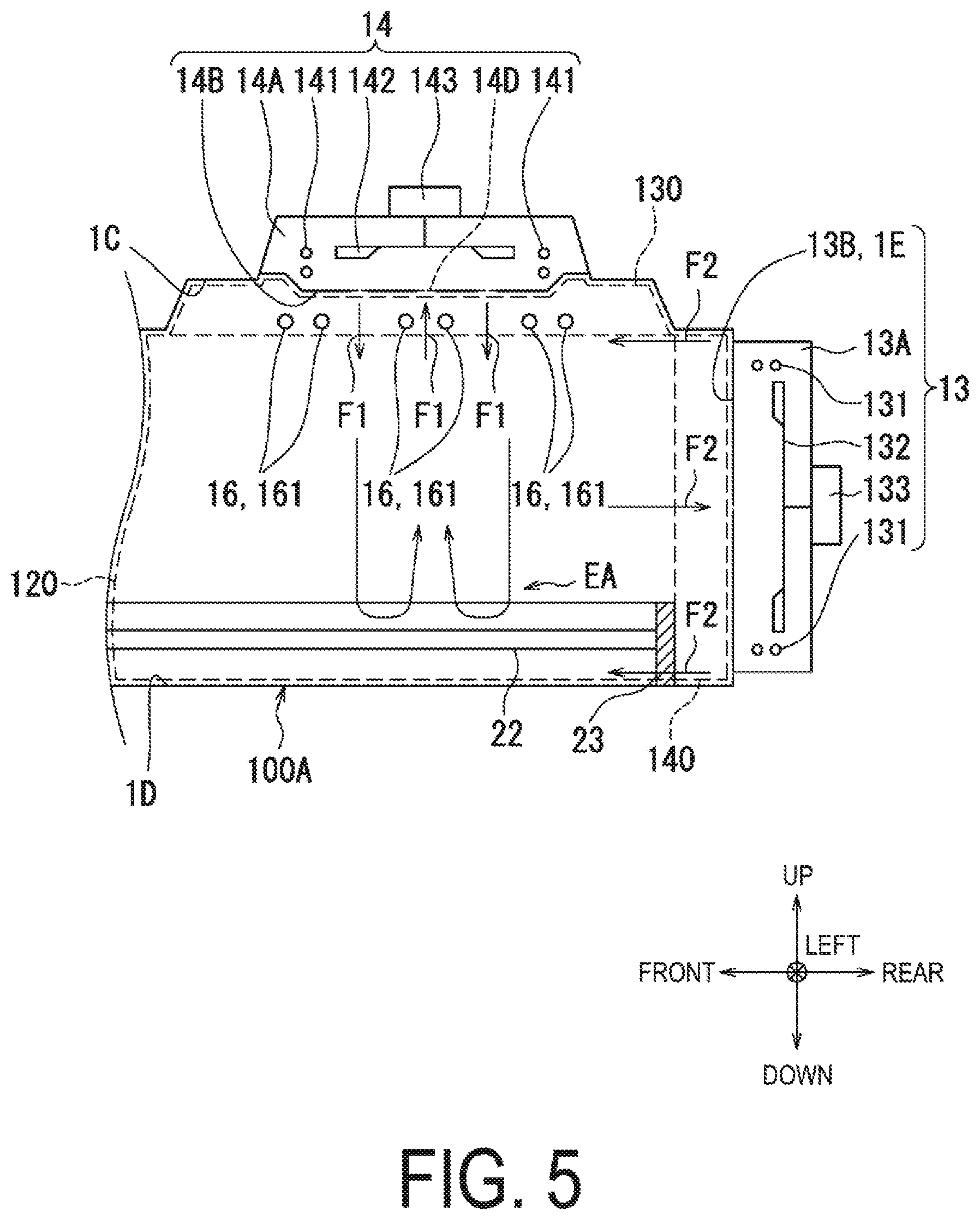 Patent US11774112 Figure 5 – Heating cooking apparatus