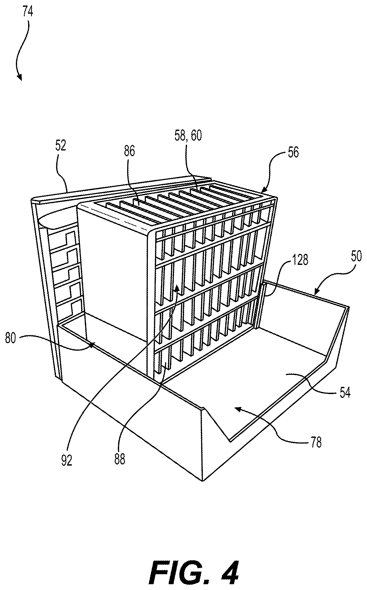 Patent US11774116 Figure 4 – Evaporative air cooling tower