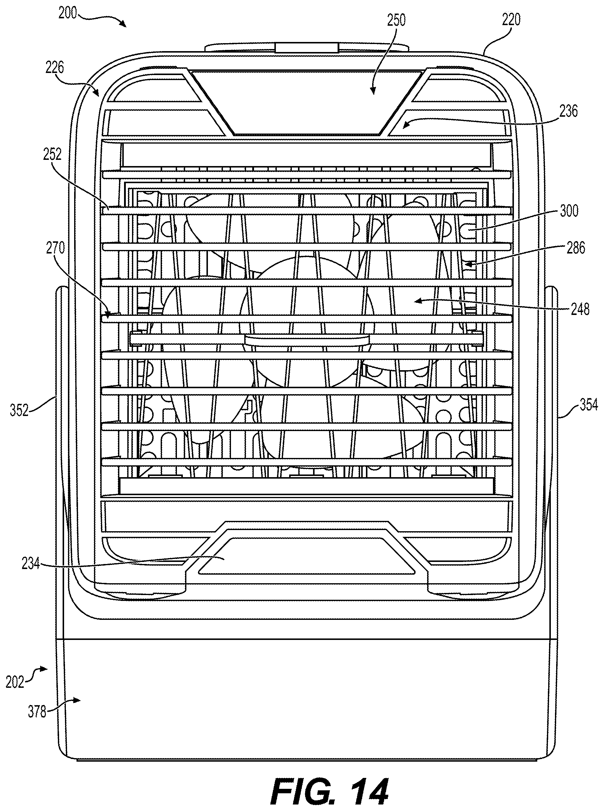 Patent US11774116 Figure 15 – Evaporative air cooling tower