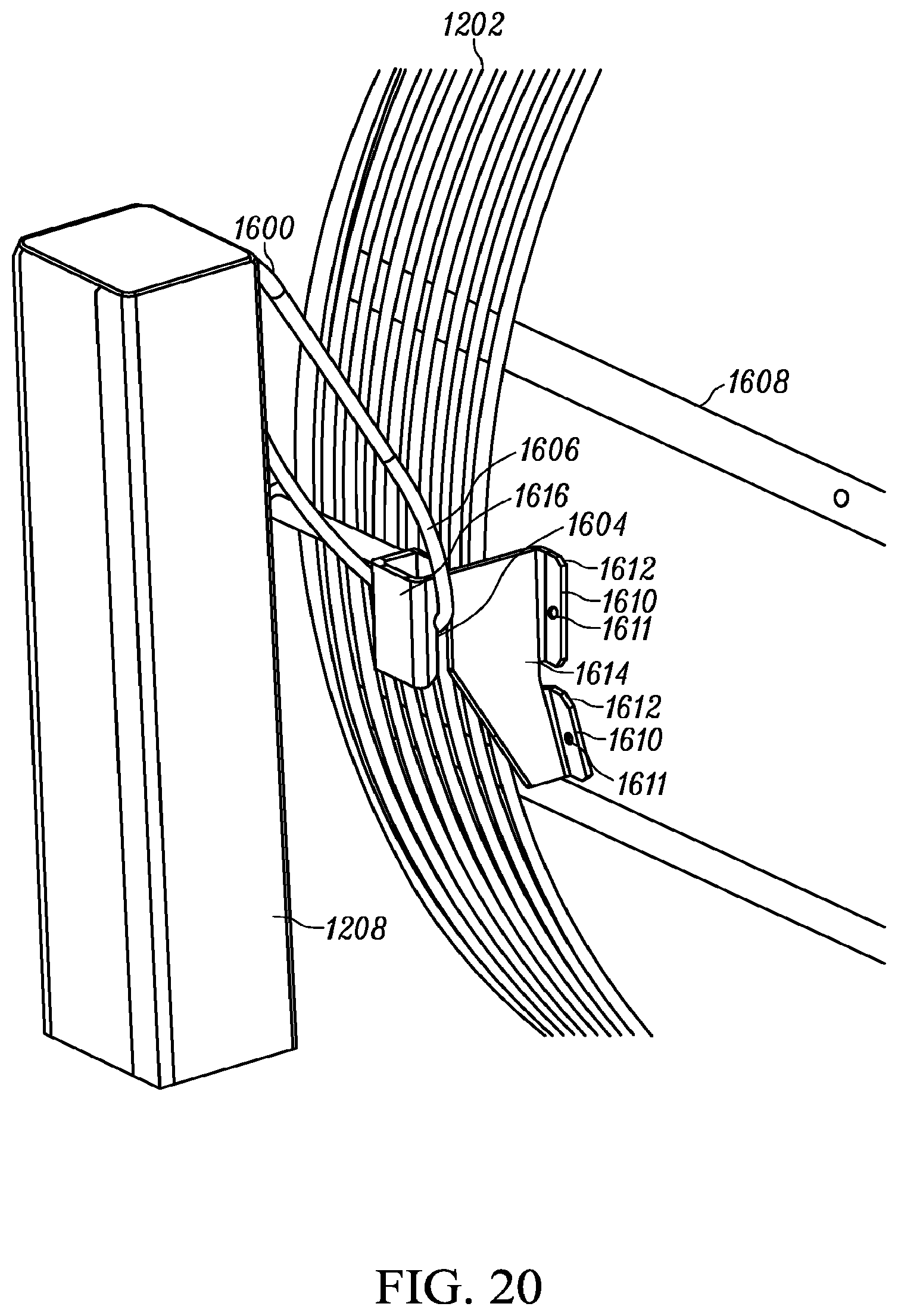Patent US11774119 Figure 20 – Bottom-mounted whole house fan assembly