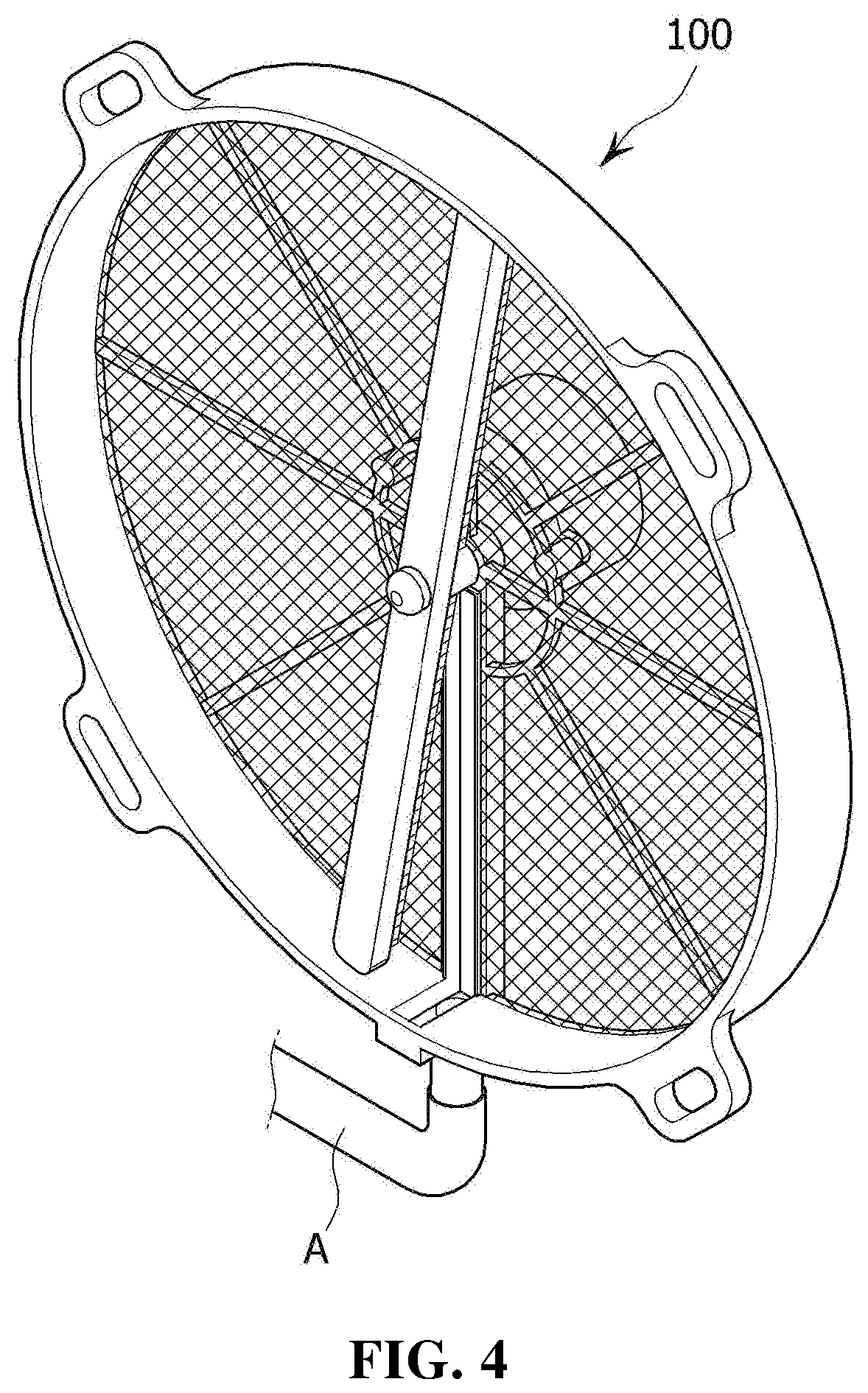 Patent US11774120 Figure 4 – Filter structure capable of removing dust