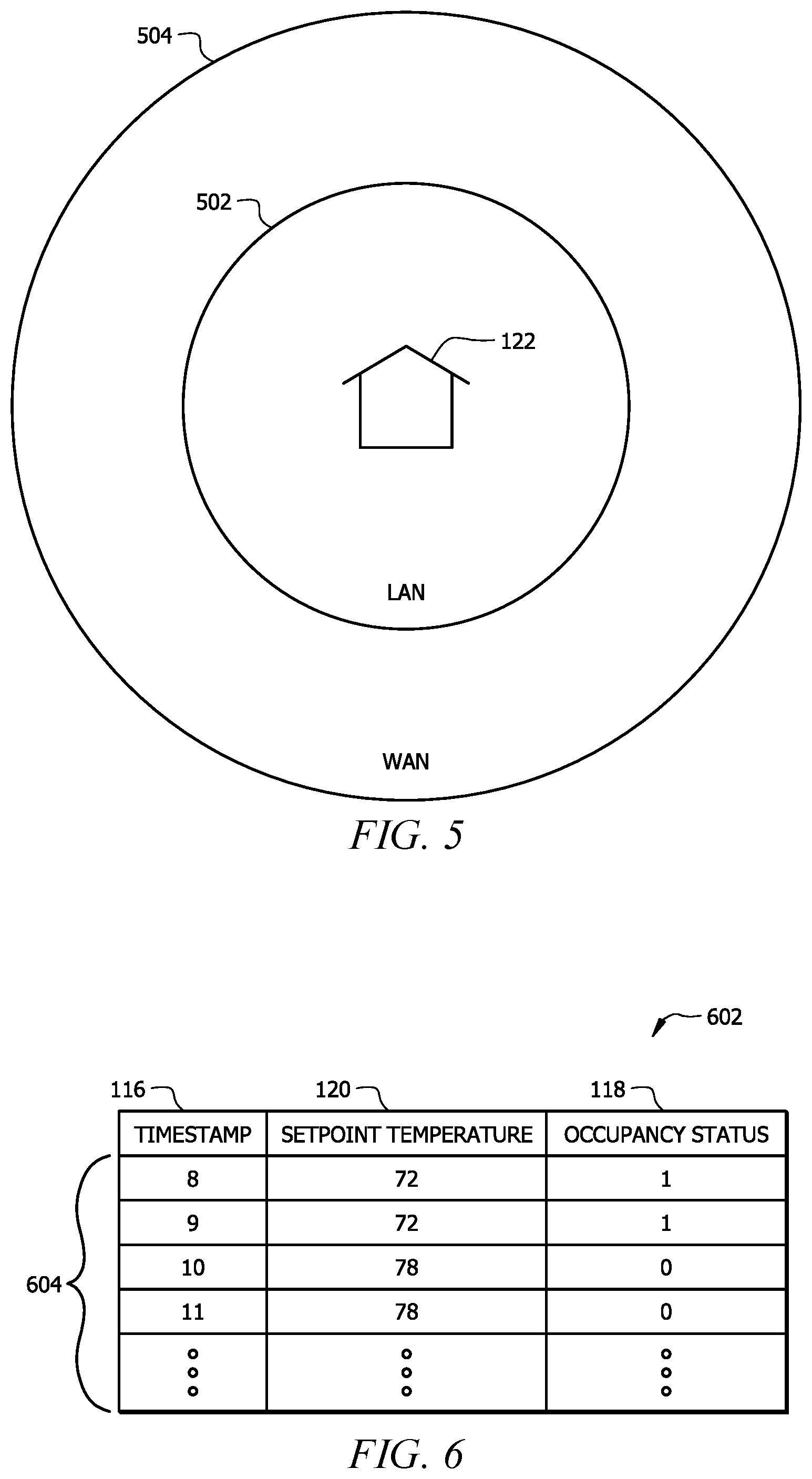 Patent US11774129 Figure 4 – Predictive temperature scheduling for a thermostat using machine learning